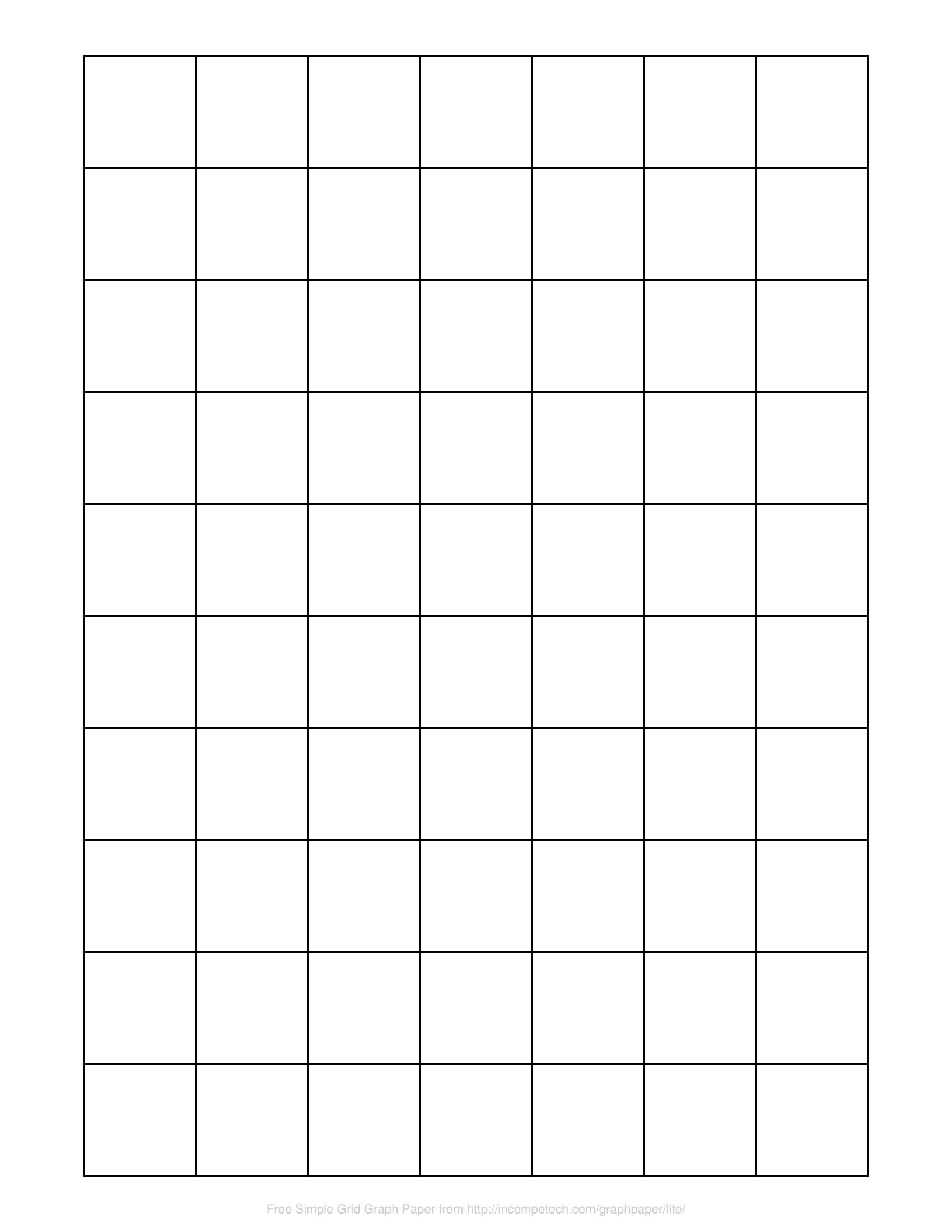 Free 1 Foot Grid Template Printable