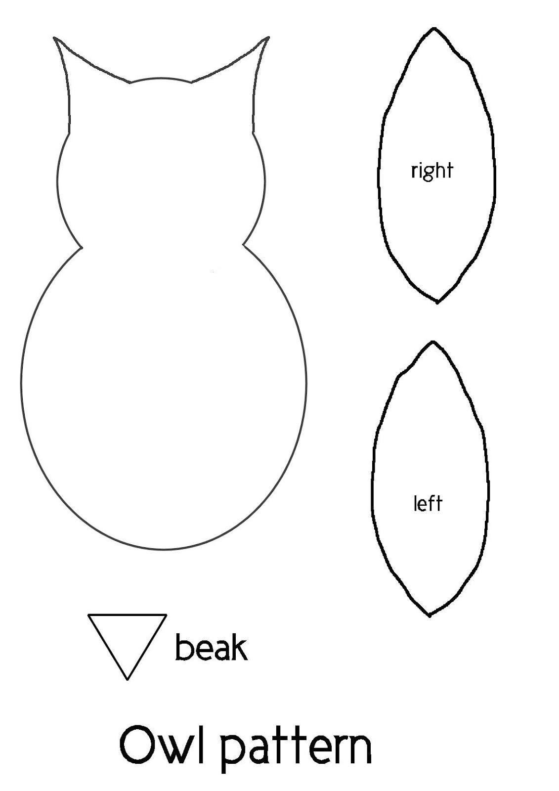 Free Owl Pattern Worksheets Library