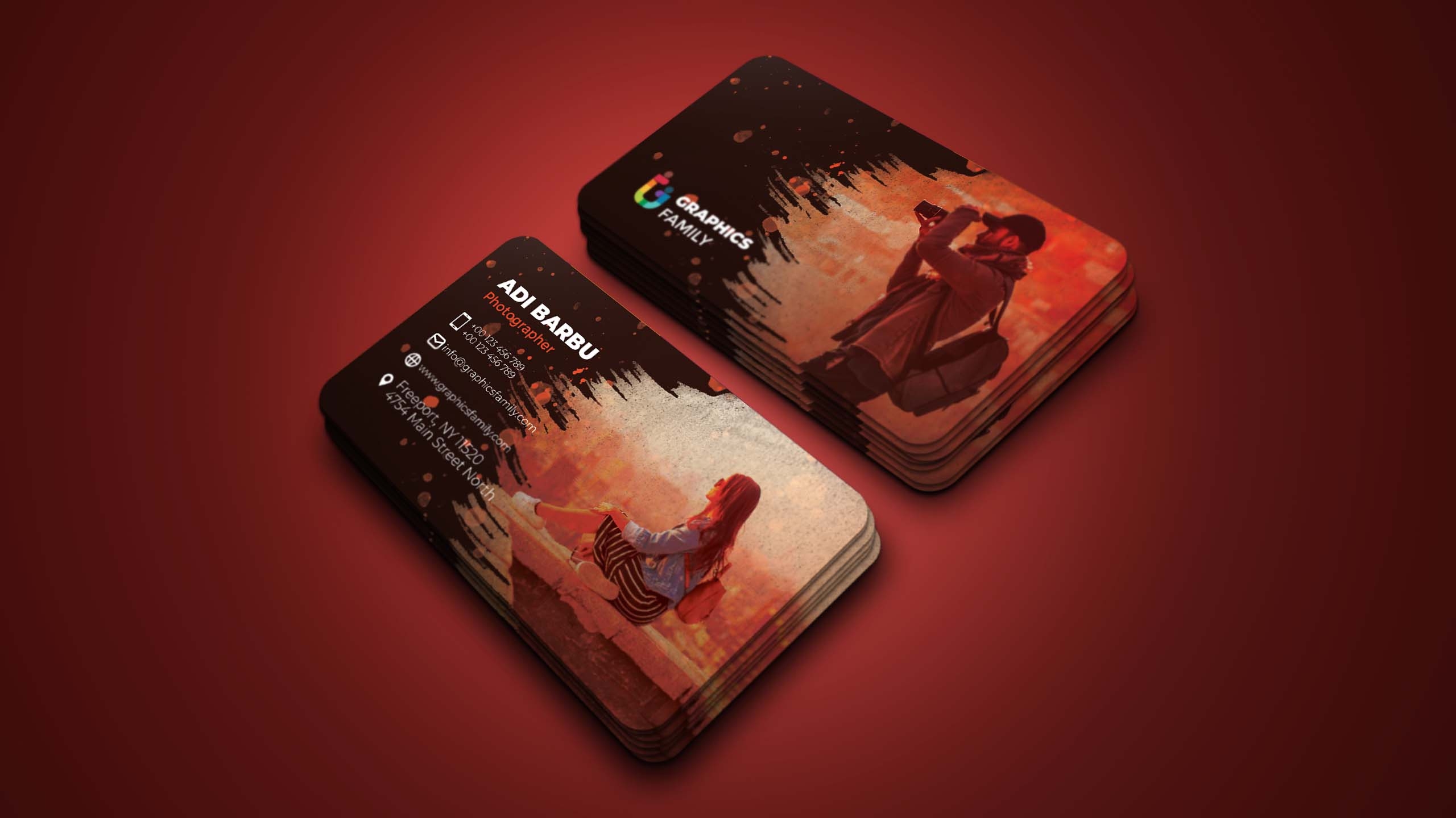 Free Printable Photography Business Card Templates