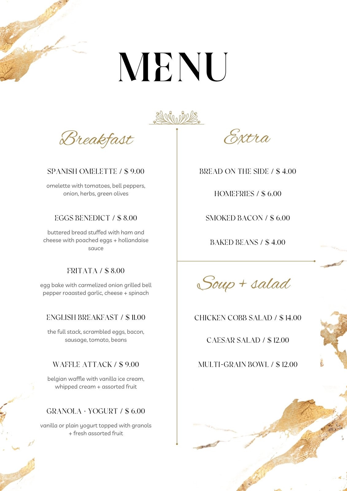 Free Printable And Customizable Dinner Party Menu Templates Canva