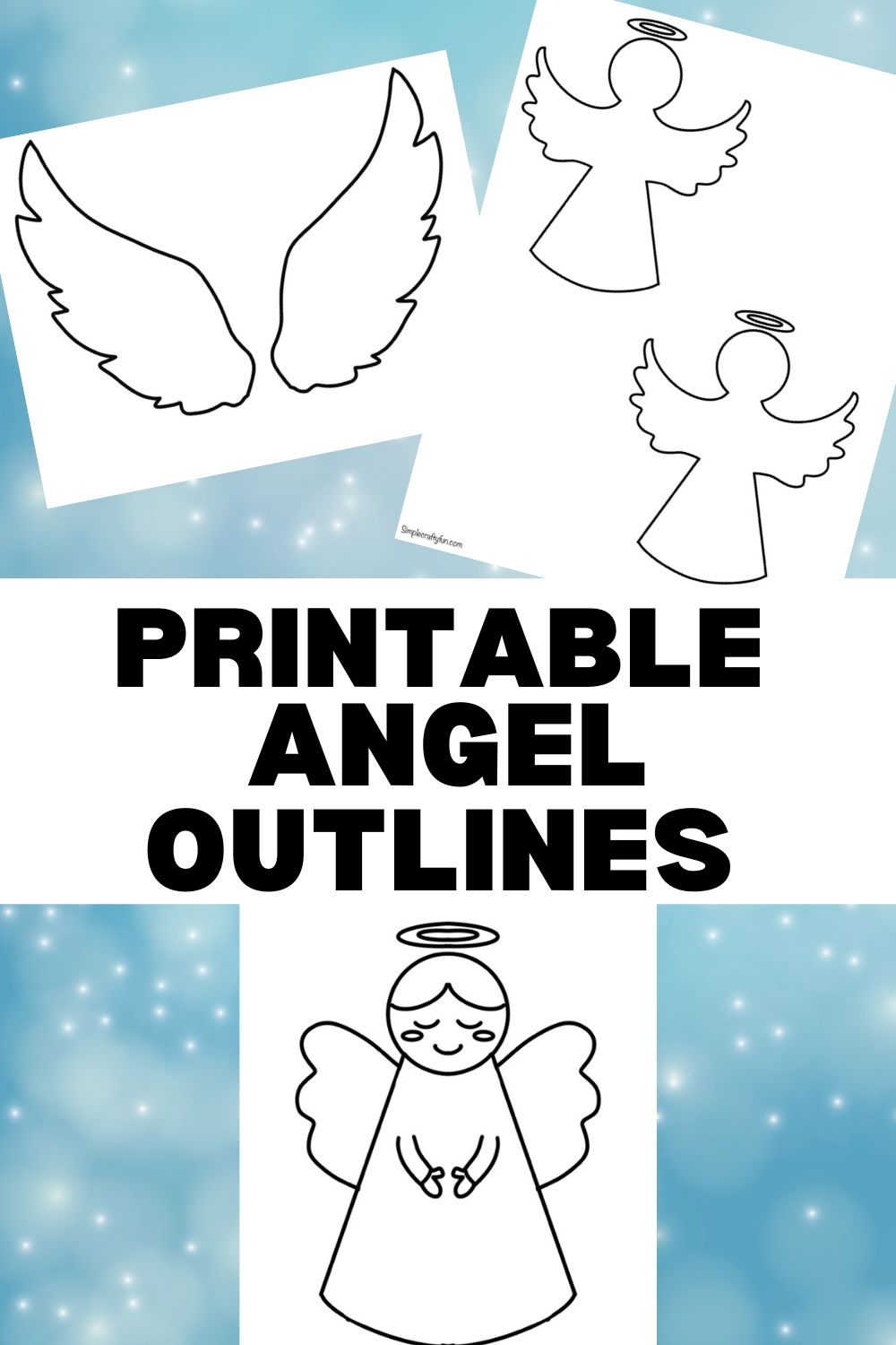 Paper Angel Templates Free Printable