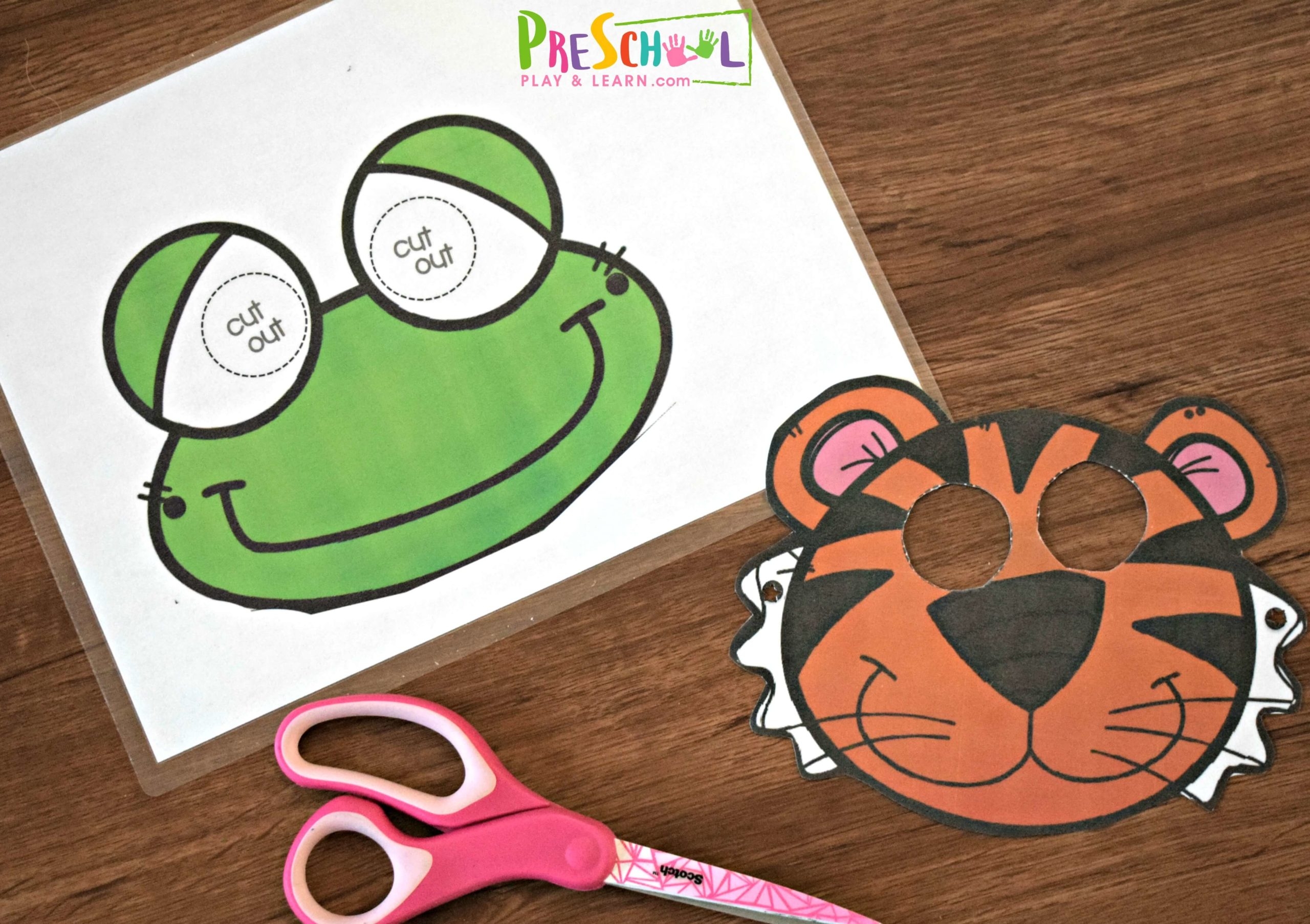 Free Printable Frog Mask Templates