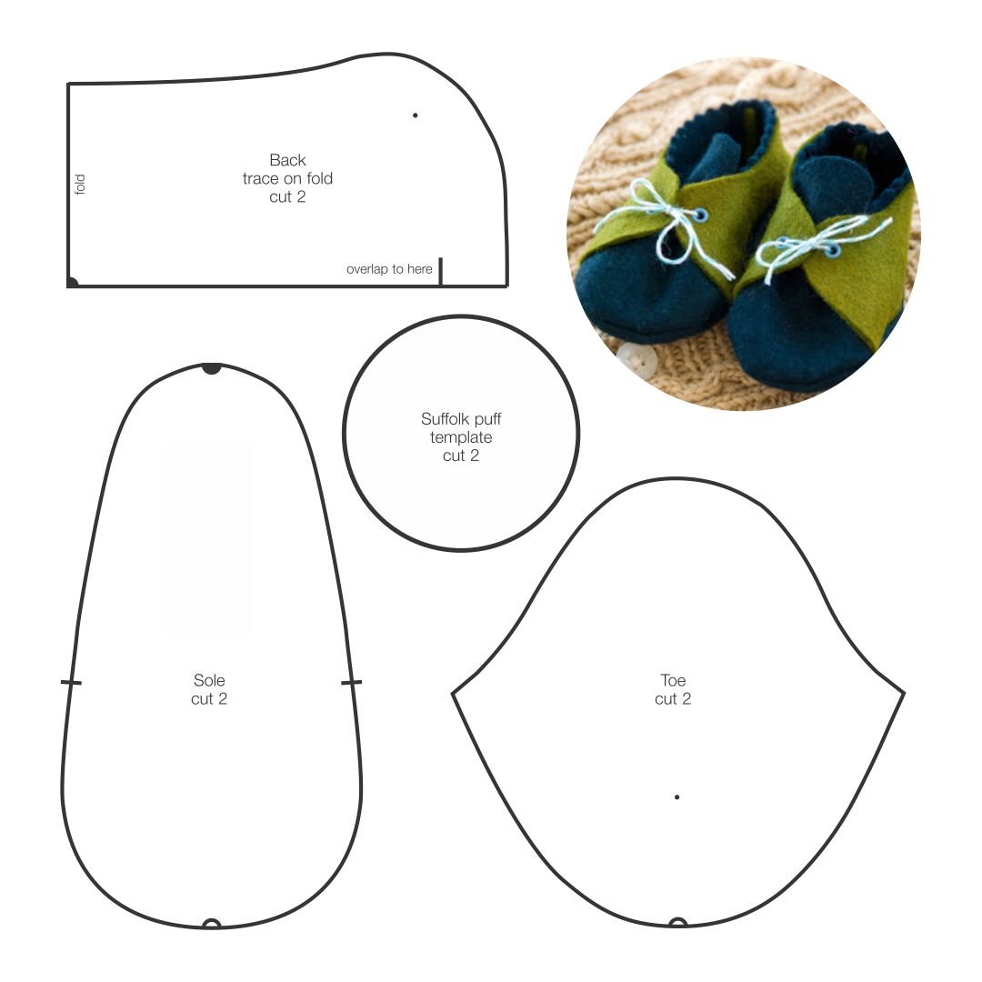 Free Printable Baby Shoes Pattern Hotsell