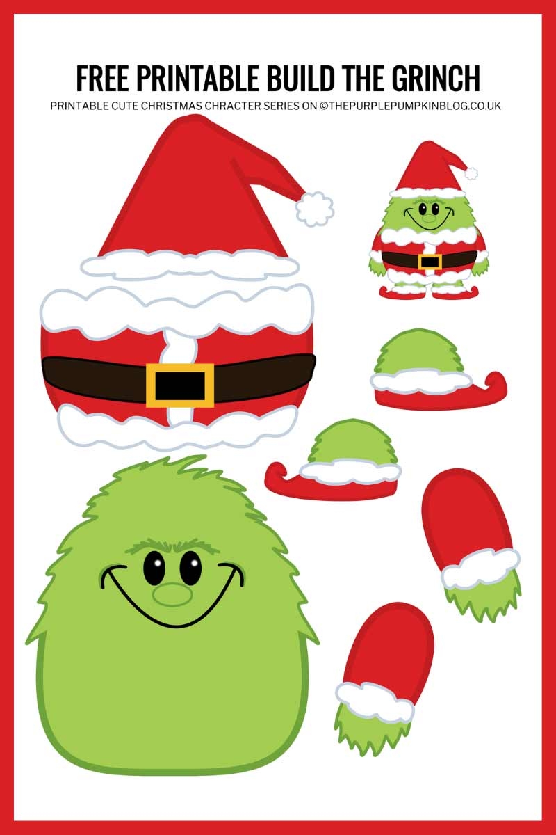 Printable Grinch Template Free Download