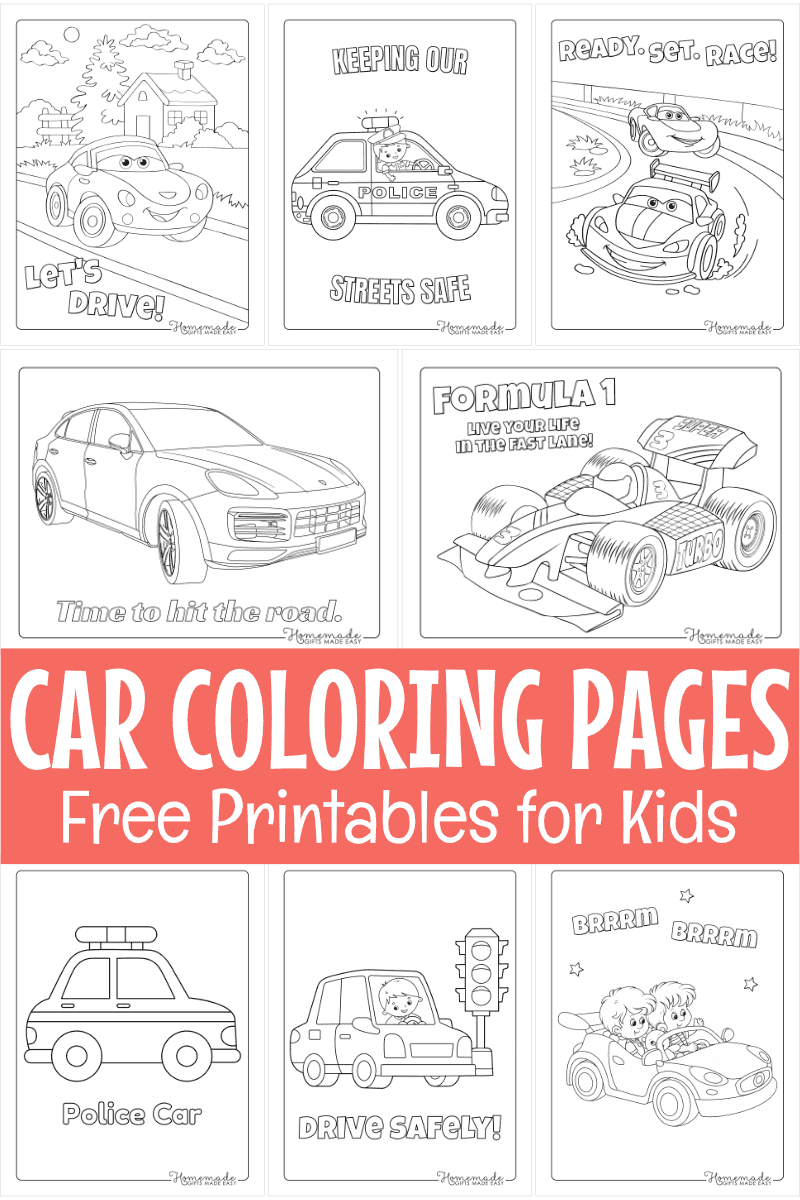 Car Template Free Printable