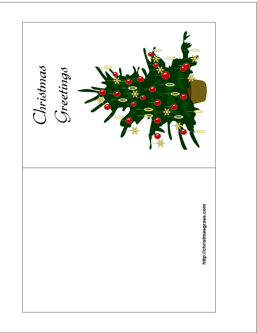 Printable Christmas Cards Templates Free