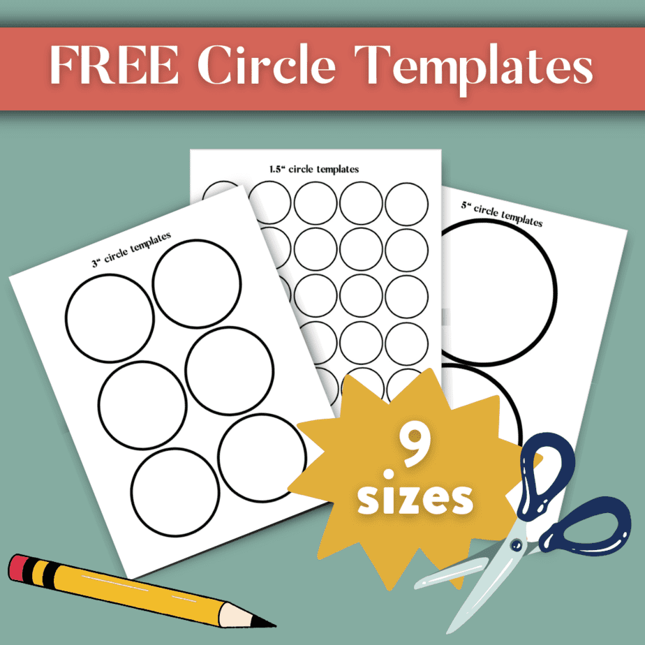 Free Printable Circle Templates Download