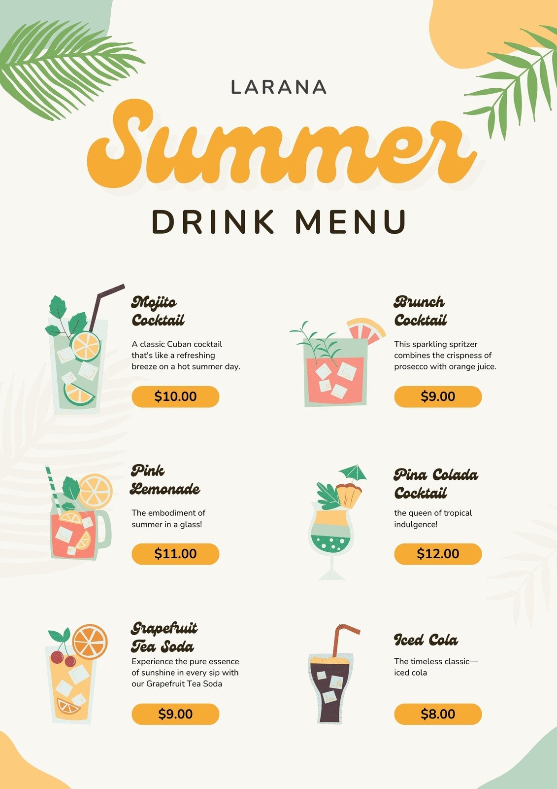 Free Printable Templates Drink Kw Food