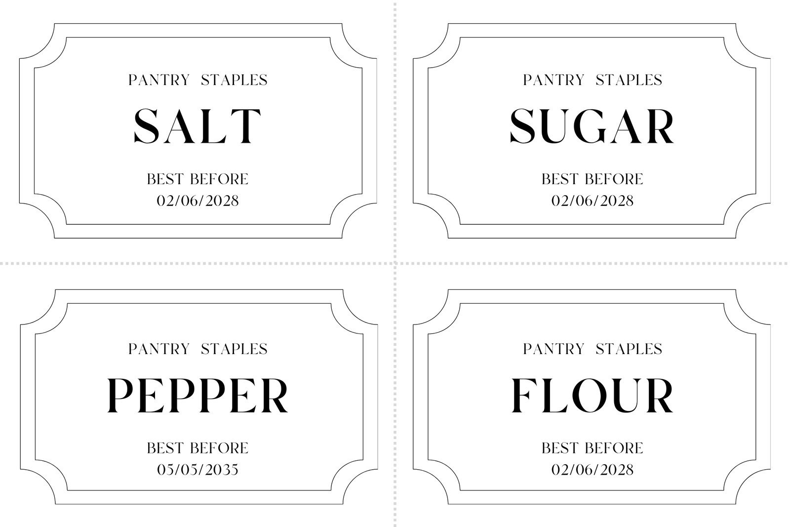 Free Editable Printable Labels Templates