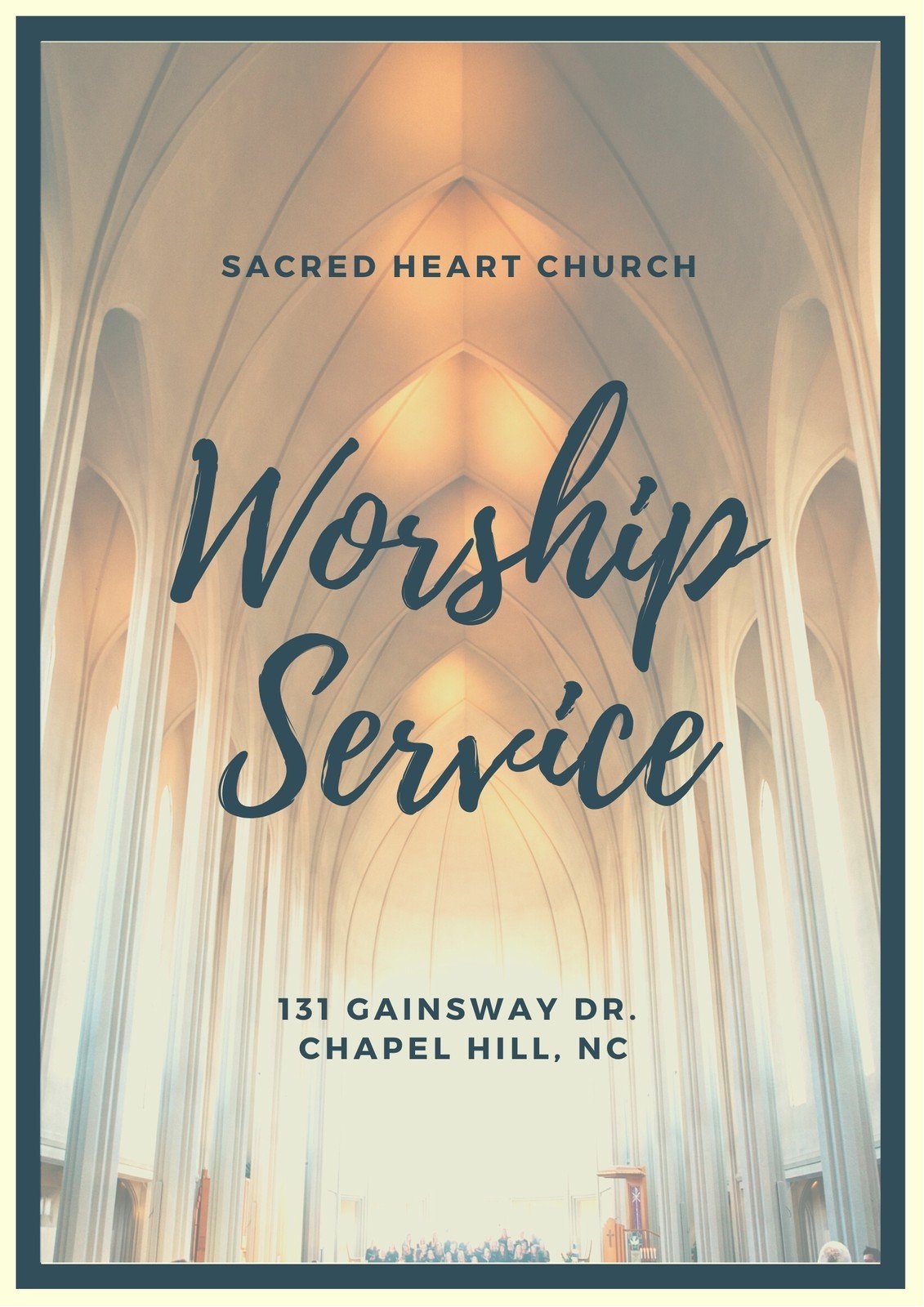 Printable Church Program Templates Free Download