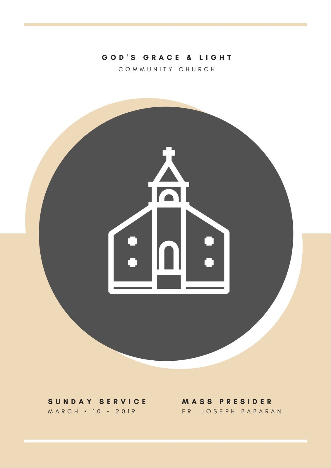 Free Printable Church Templates