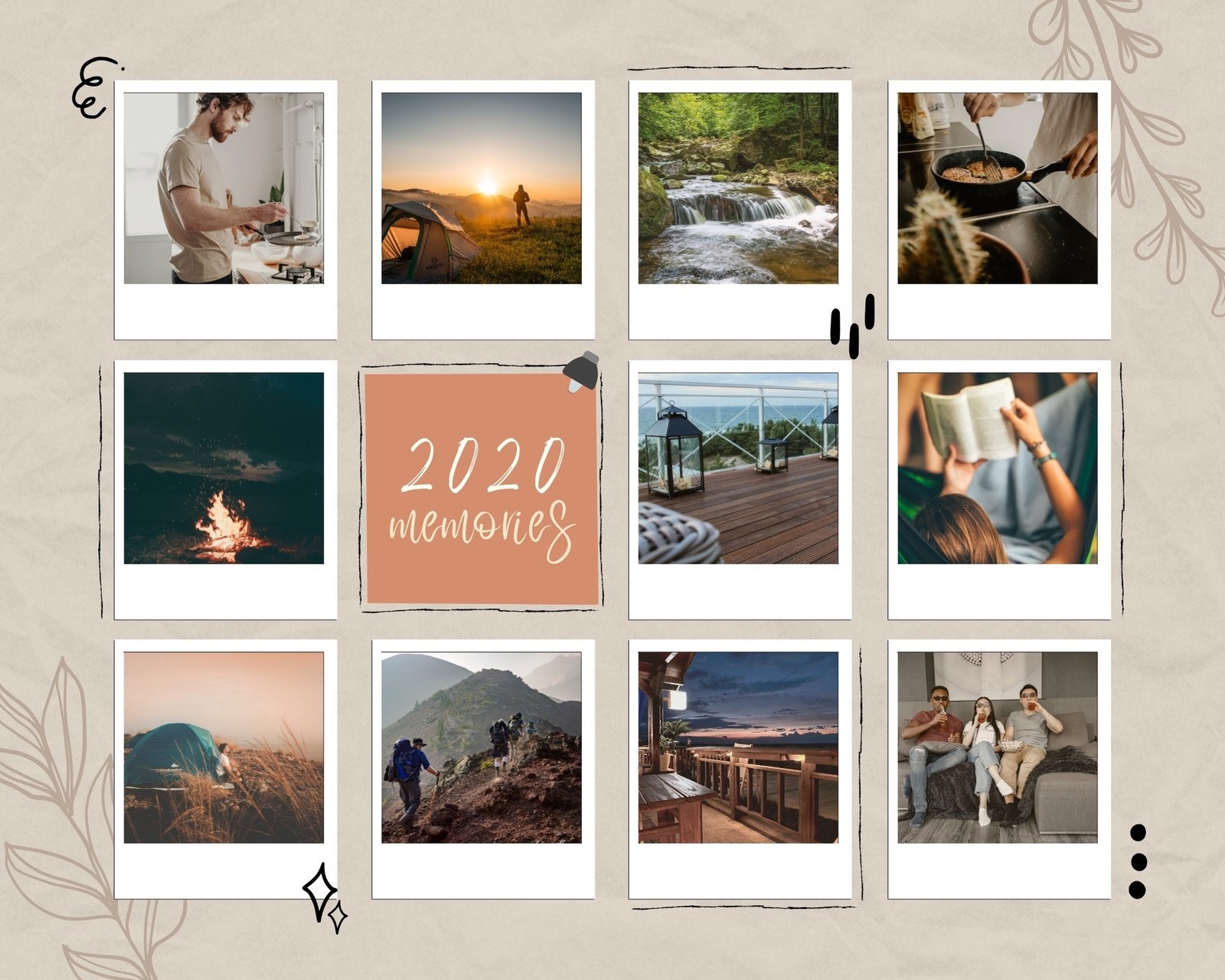 Free Printable Picture Collage Template