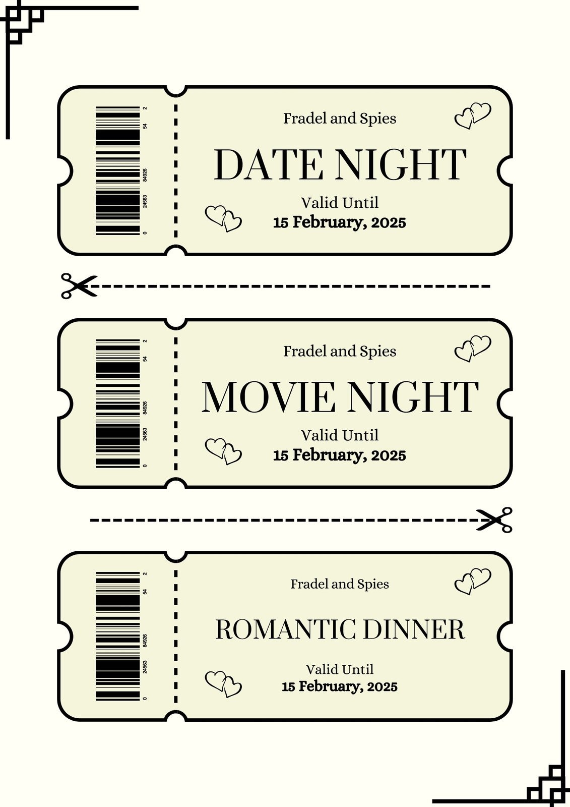 Blank Printable Coupons Templates