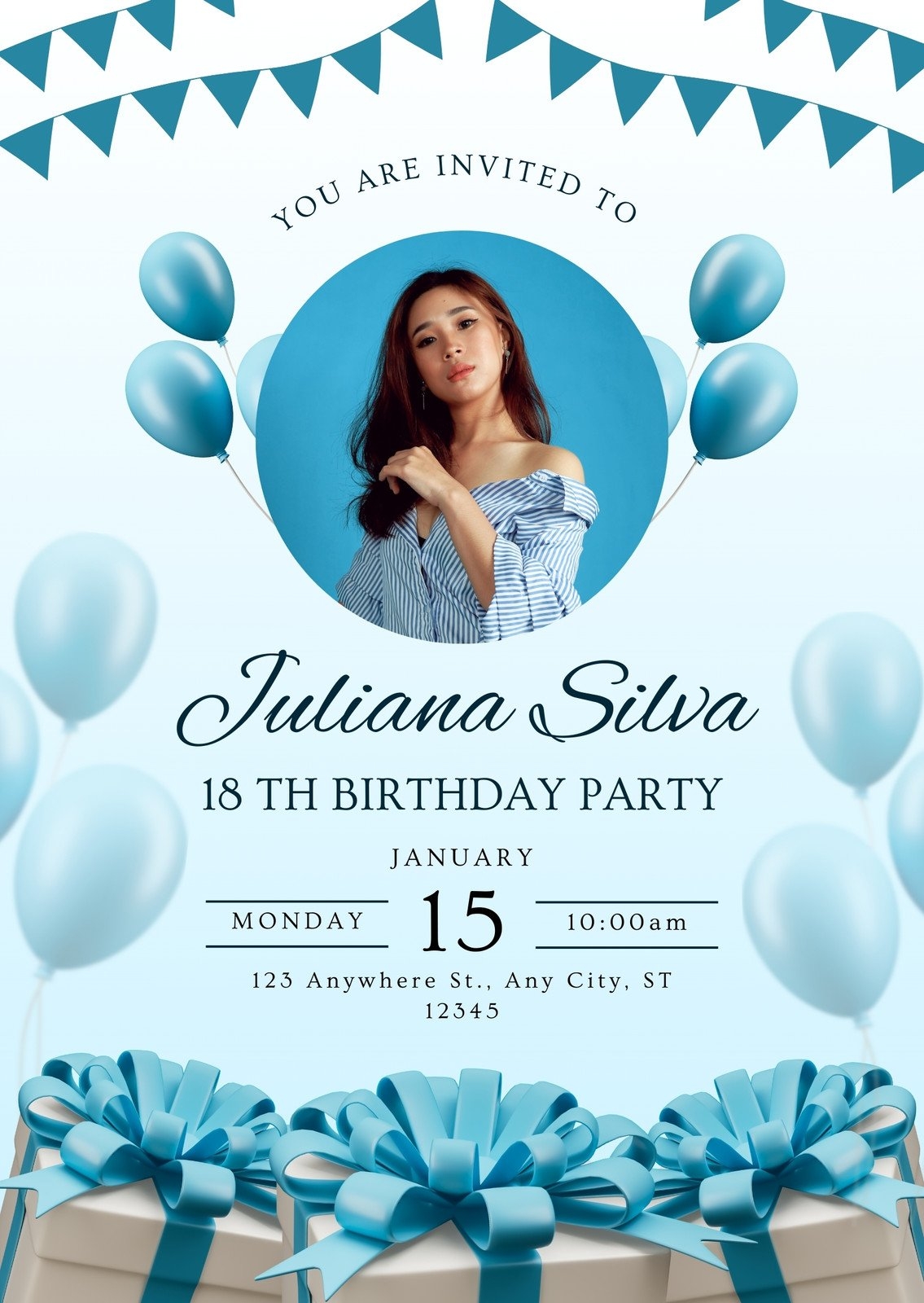 Free Customizable Invitation Templates Printables