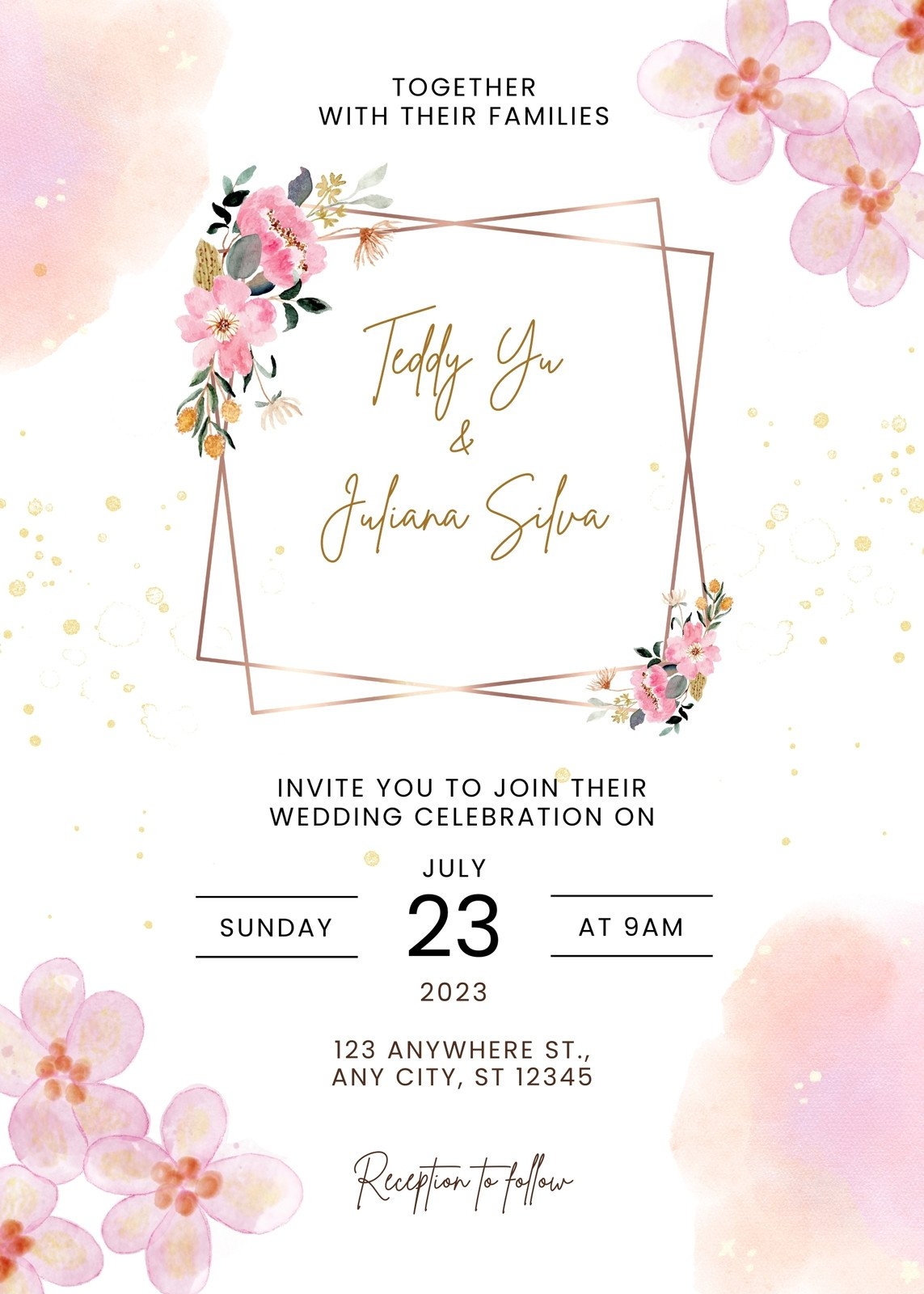 Free Printable Customizable Party Invitation