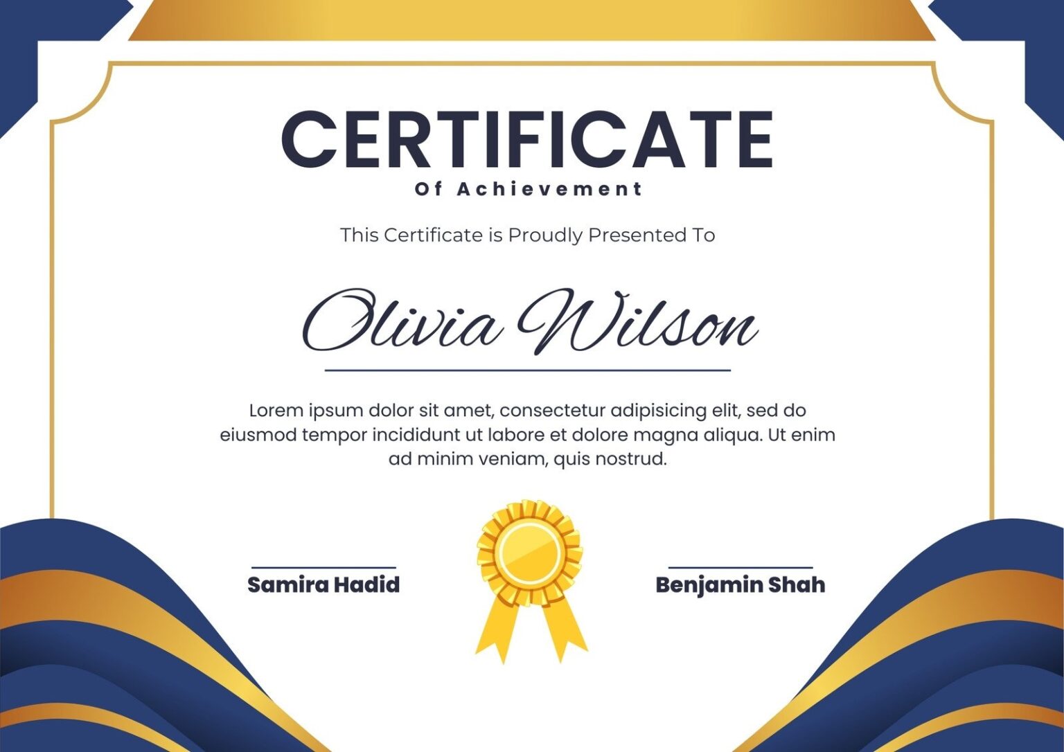 Recognition Certificate Templates Free Printable - Printable Template Hub
