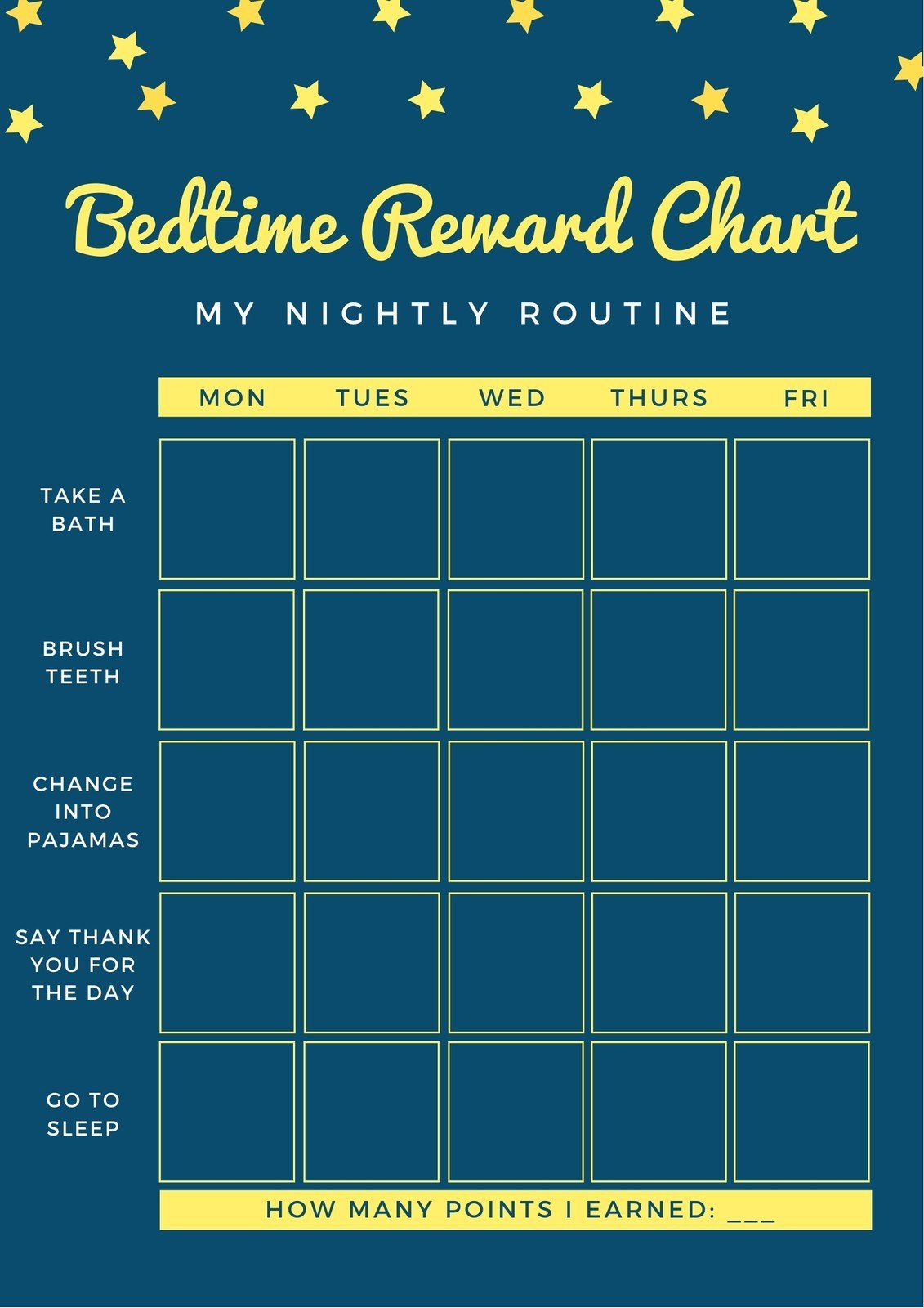 Free Printable Behavior Charts For Home