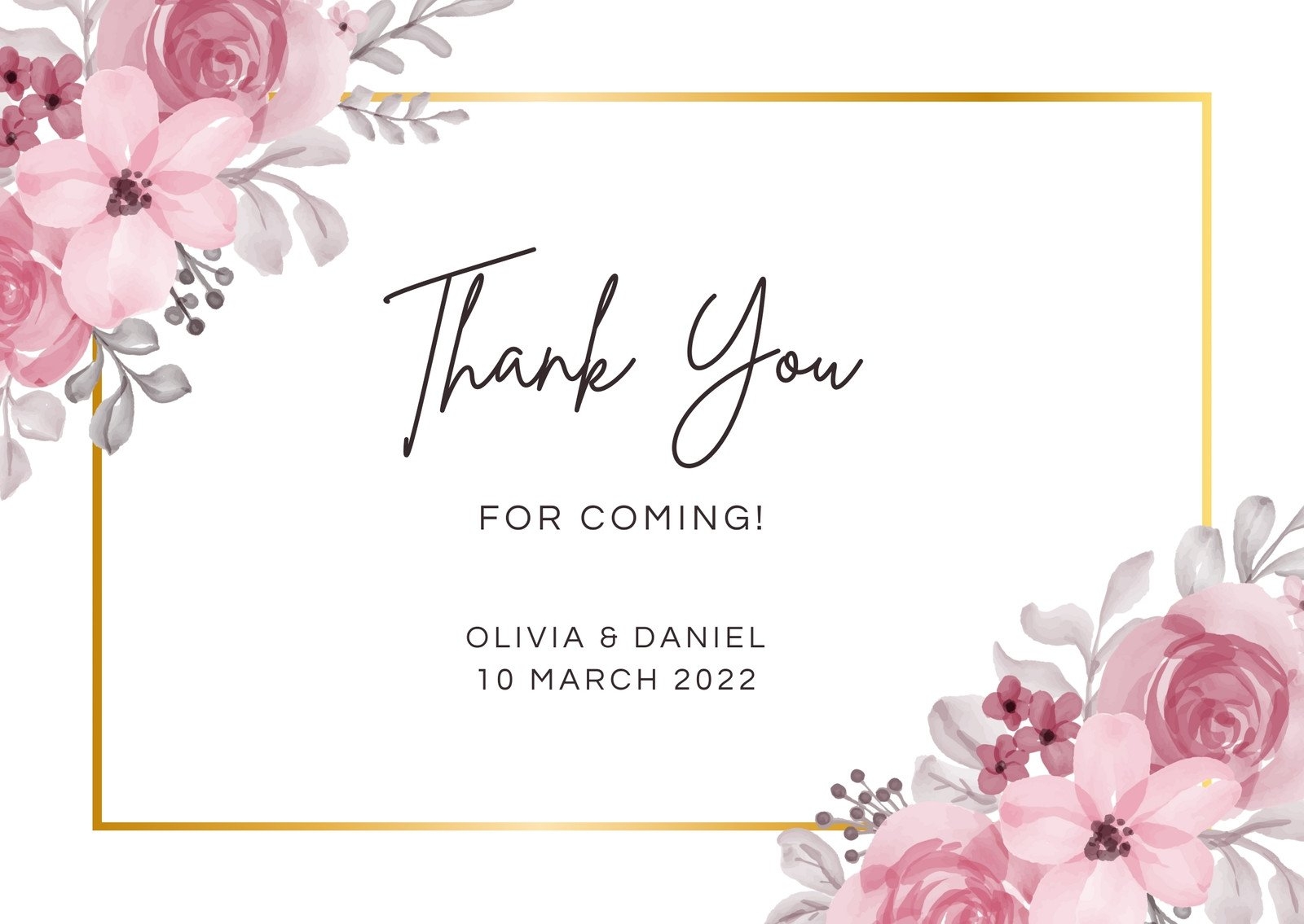 Free Printable Wedding Gift Cards Templates