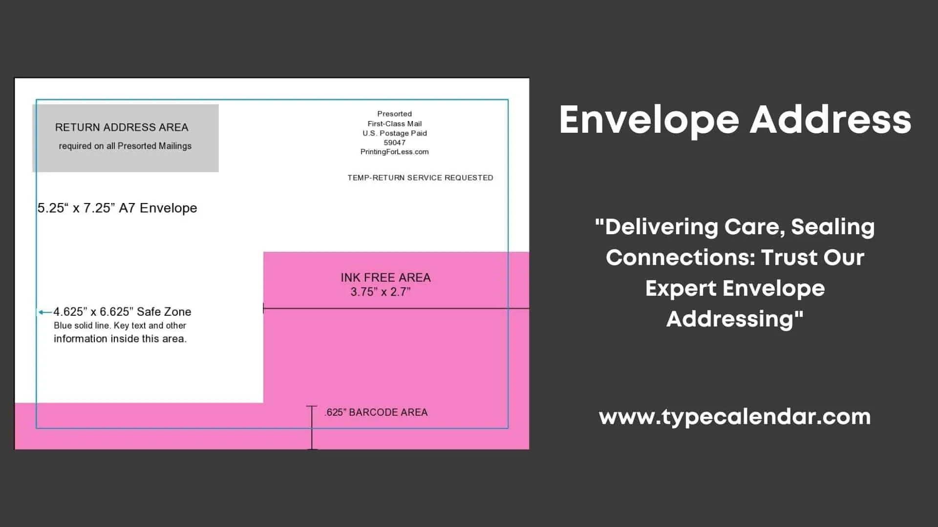 Free Printable Envelope Address Templates Word PDF 