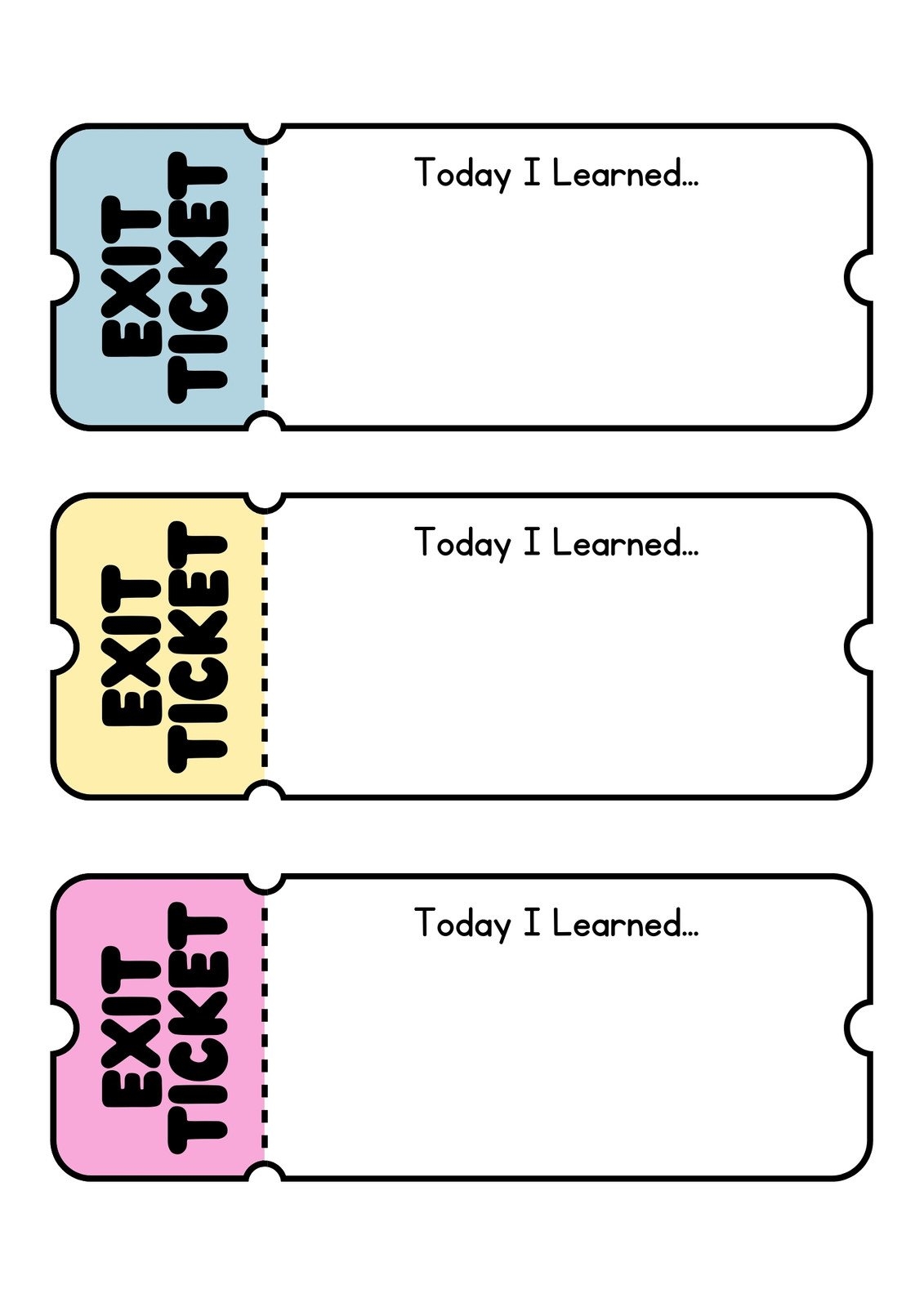 Free Printable Vintage Ticket Template