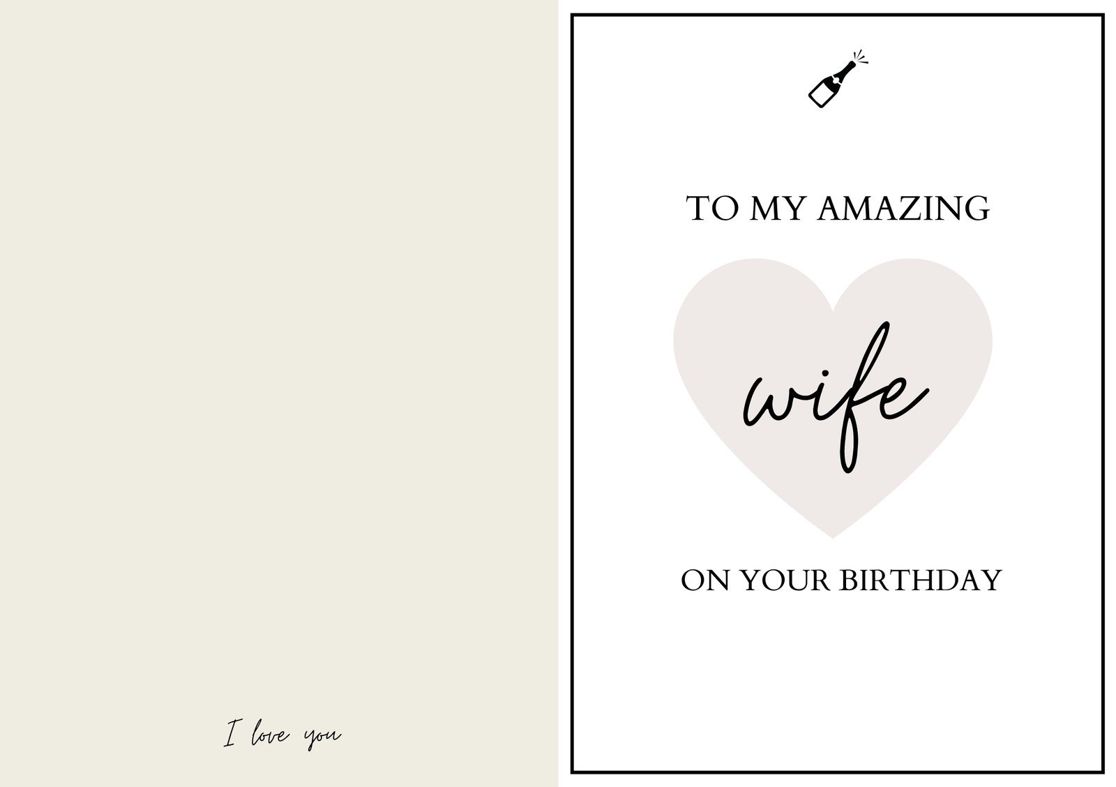 Free Printable Folded Card Templates To Customize Online Canva
