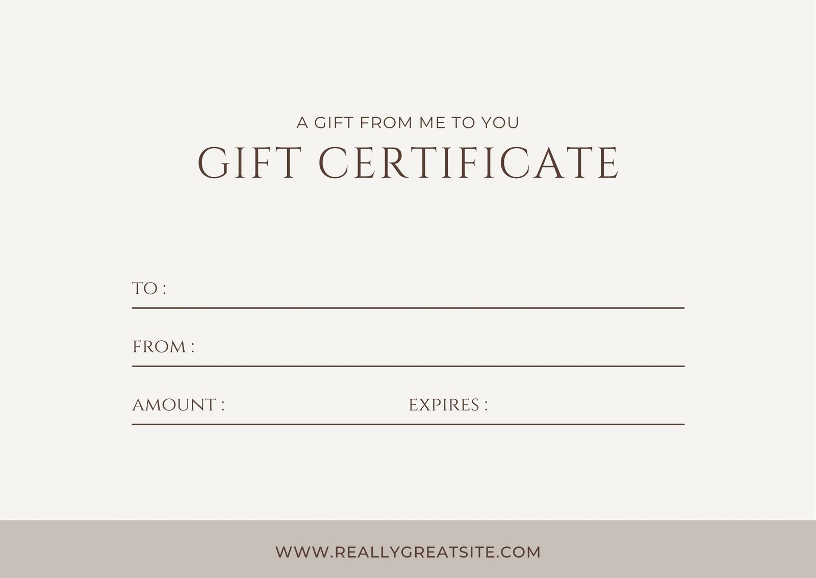 Voucher Templates Free Printable
