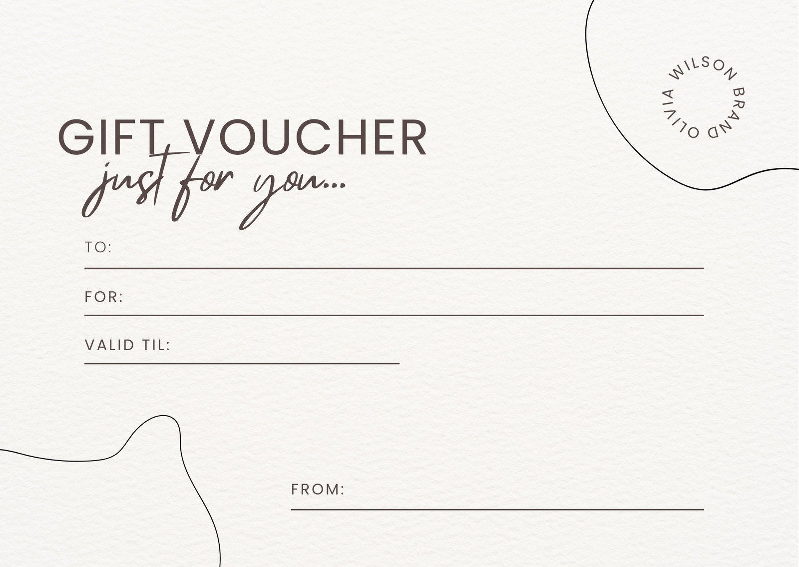 Free Gift Certificates Templates Printable