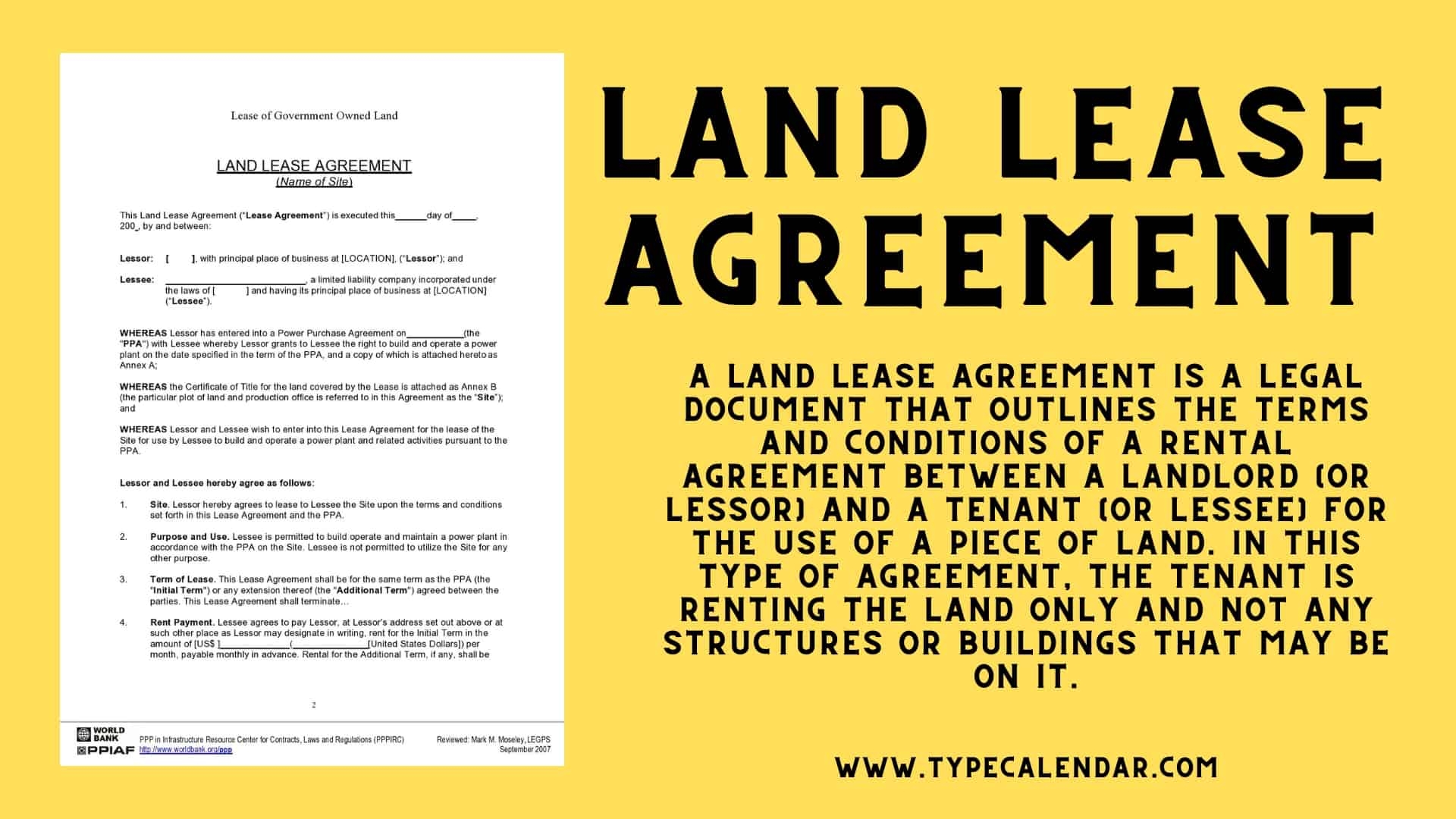 Free Printable Hunting Lease Agreement
