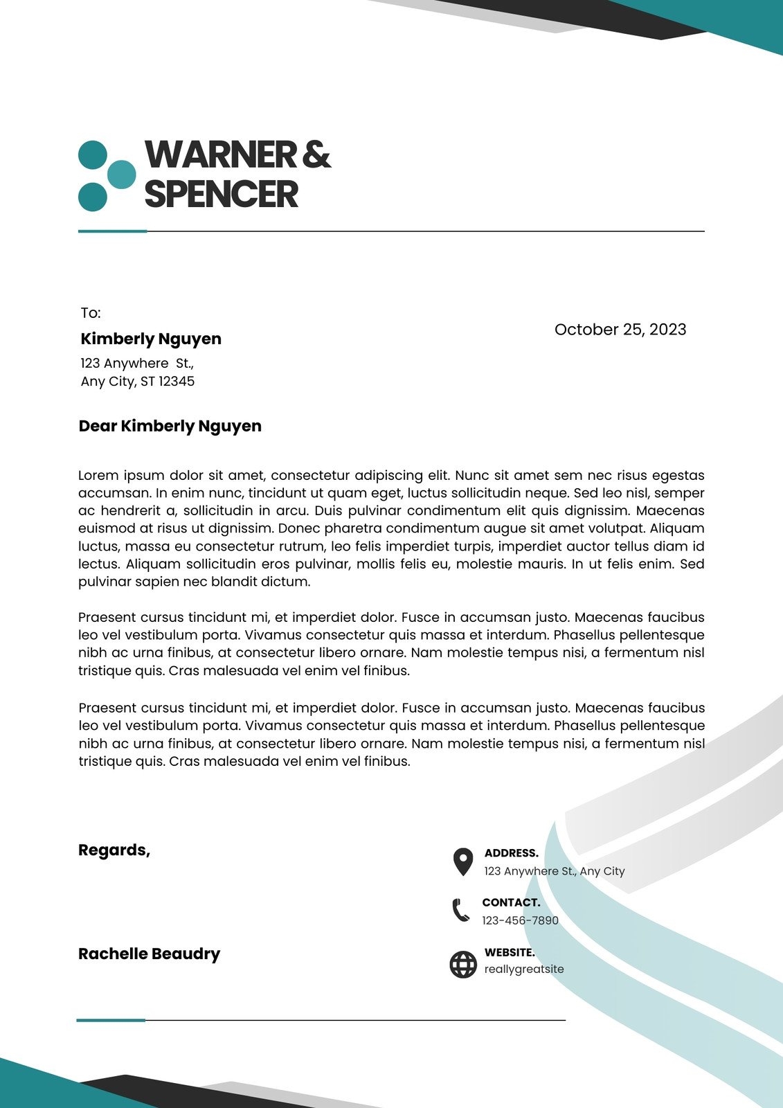 Free Printable Letterhead Templates You Can Customize Canva