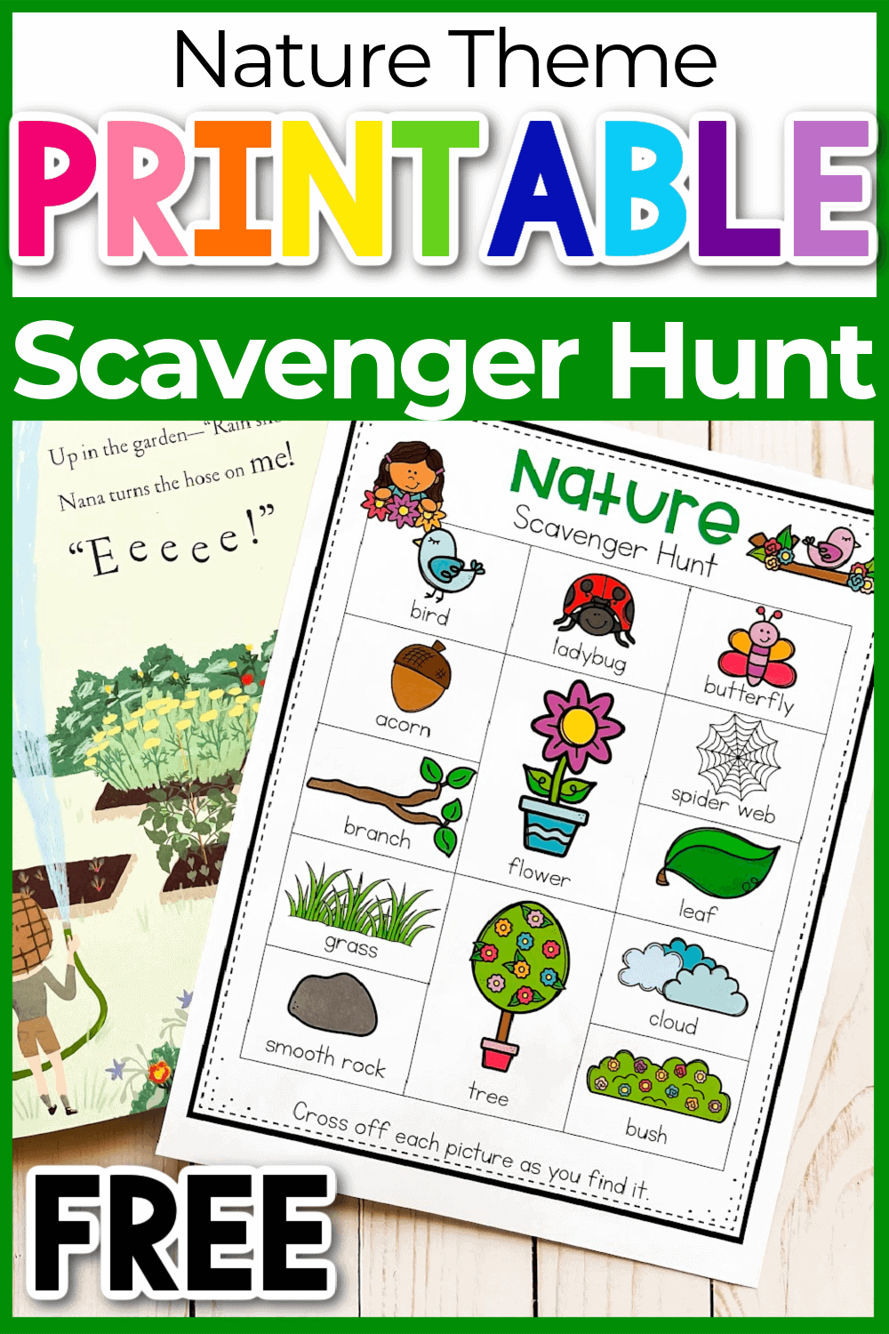 Free Printable Nature Scavenger Hunt For Kids