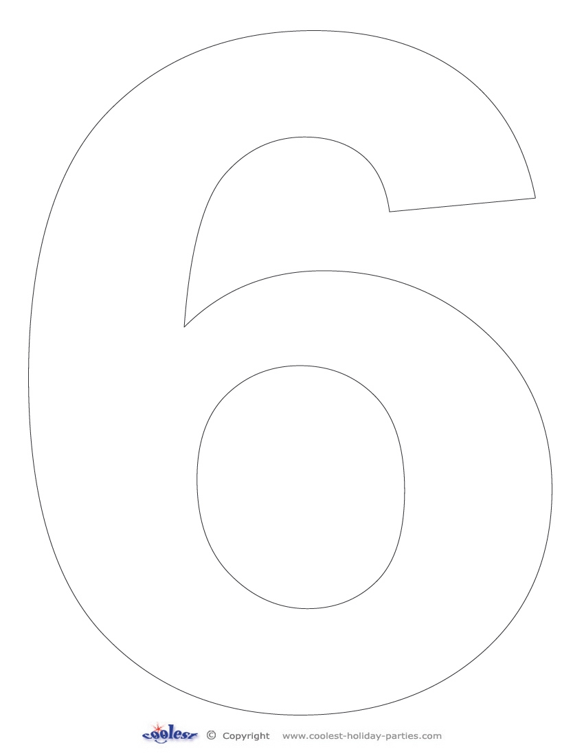 Free Printable Number Stencils Worksheets Library