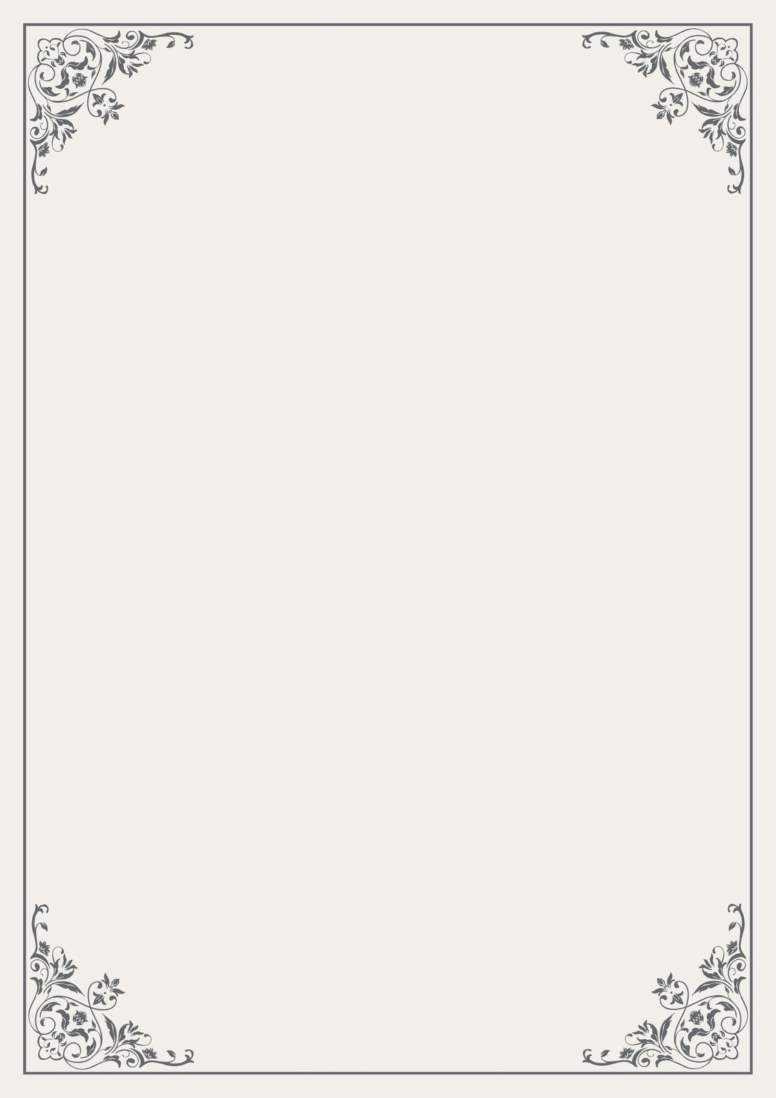 Printable Free Border Templates