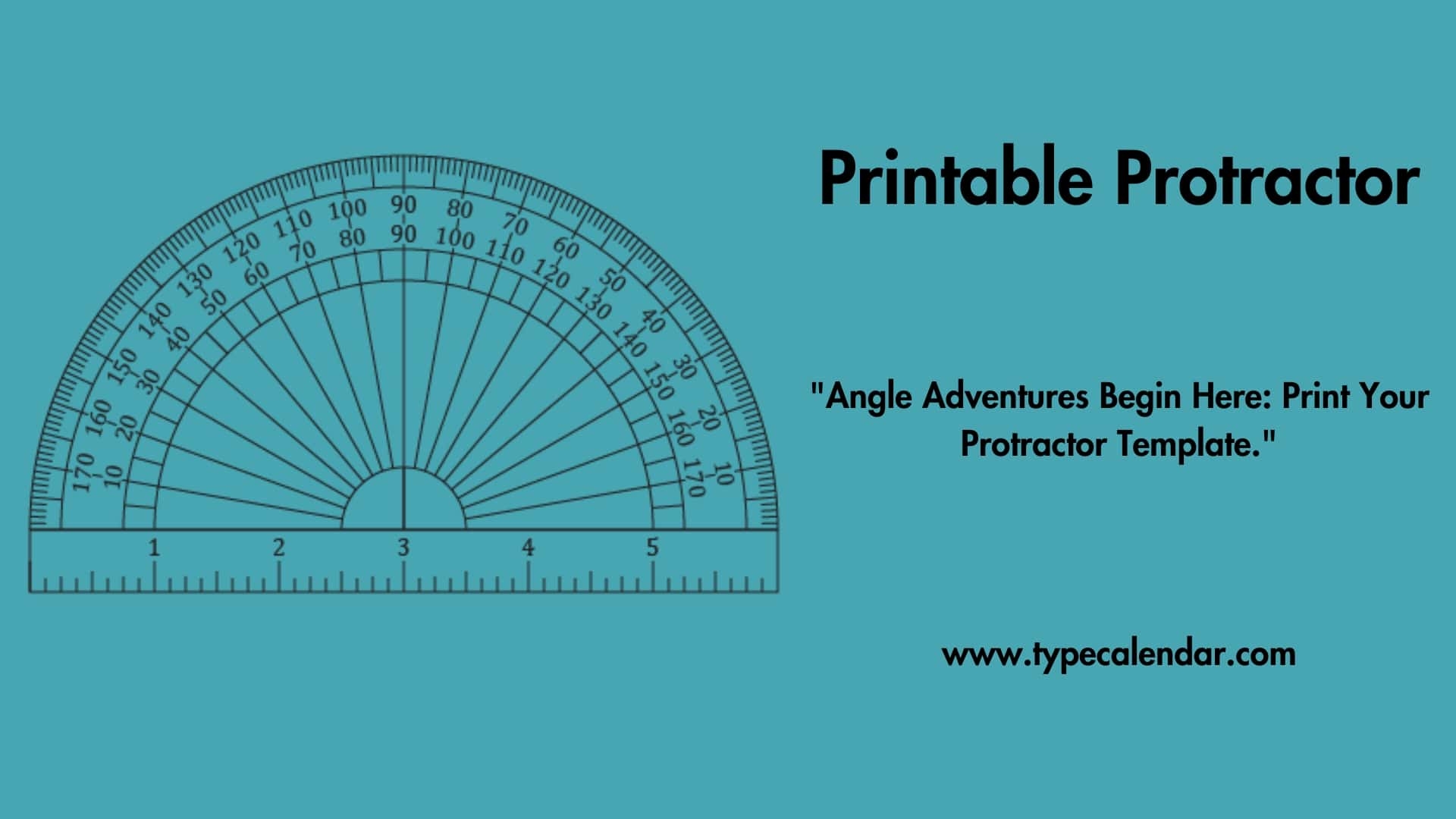 Angle Template Printable Free