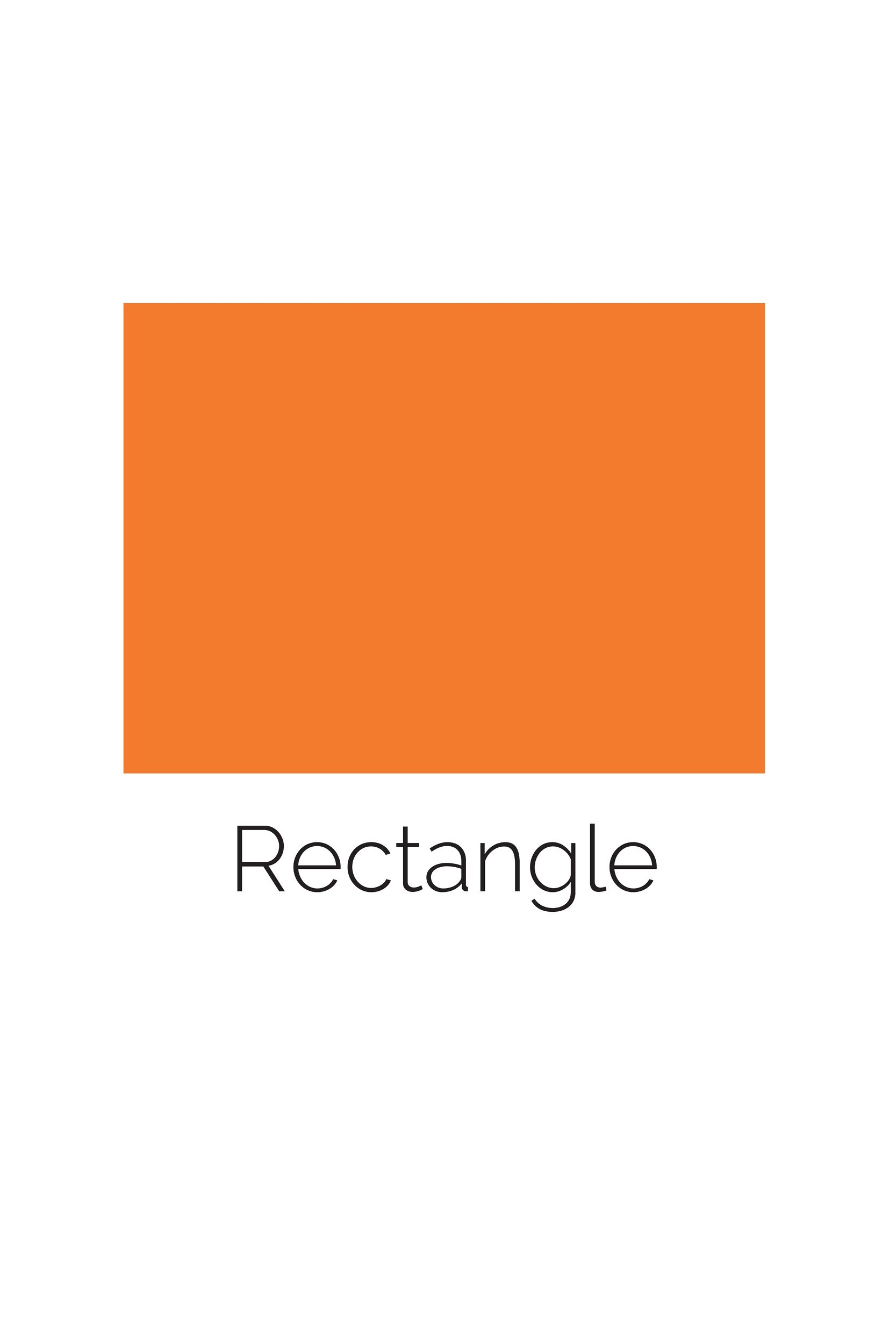 Free Printable Rectangle Shape With Color