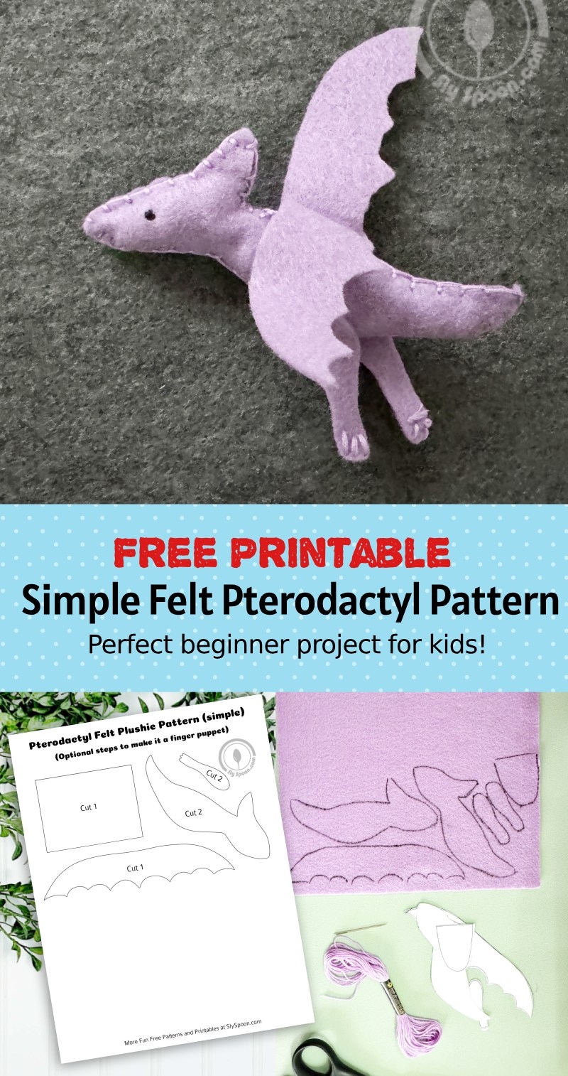 Free Printable Dinosuar Puppet Template