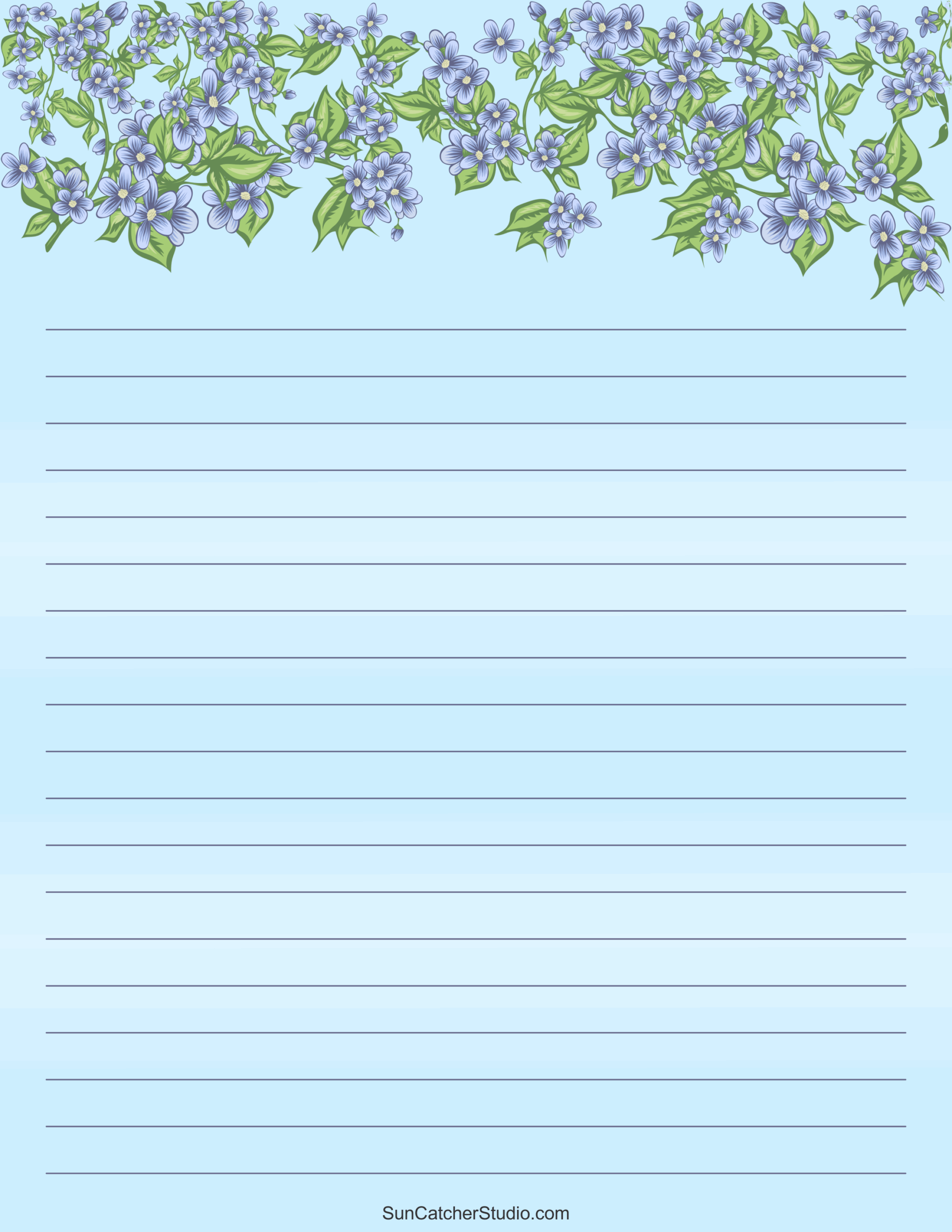 Free Printable Stationery And Lined Letter Writing Paper Free 
