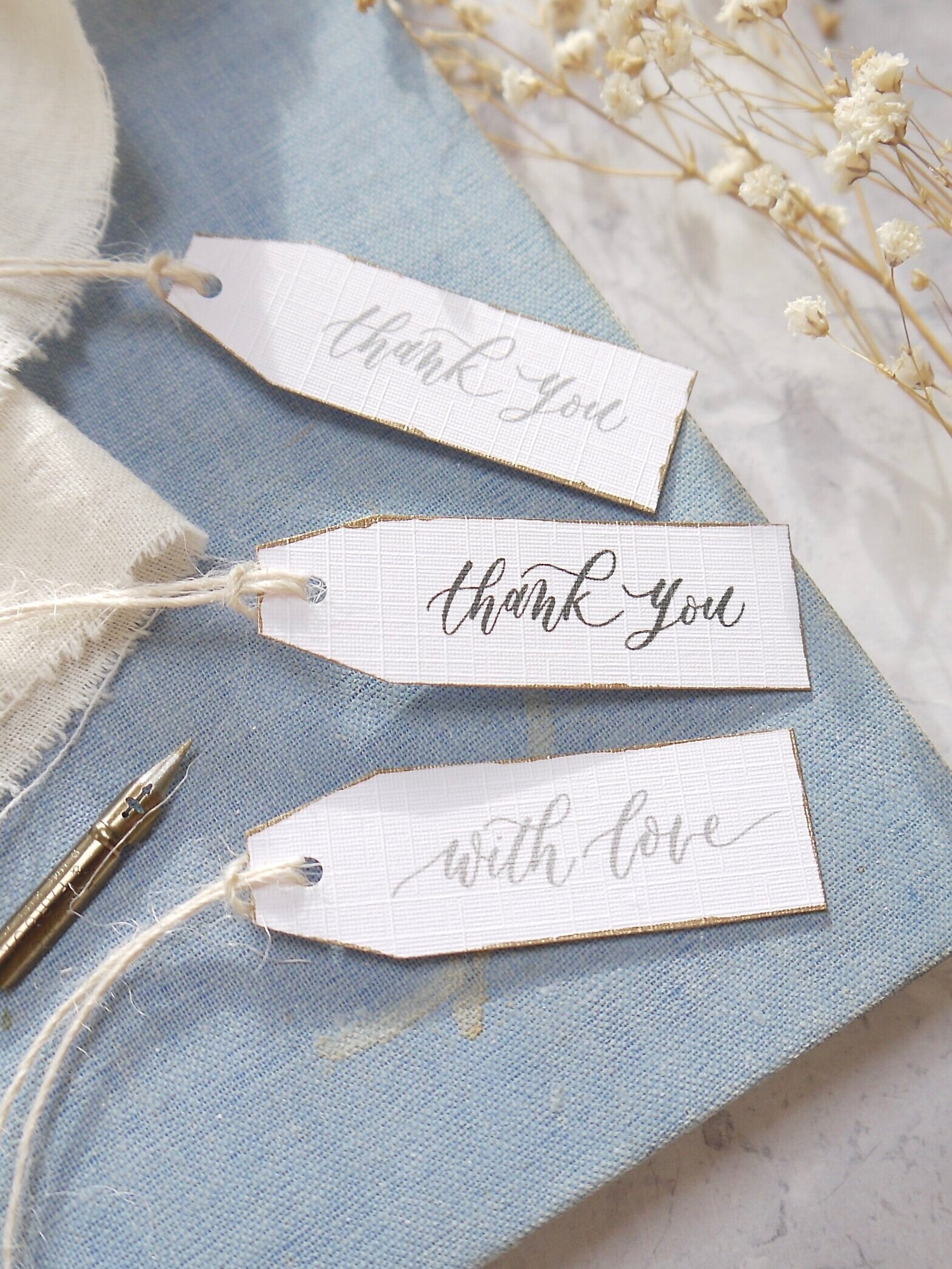 Free Printable Blank Thank You Tags