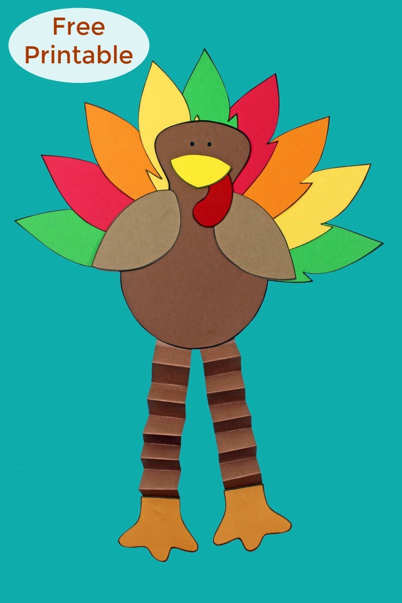 Free Printable Turkey Body Printable