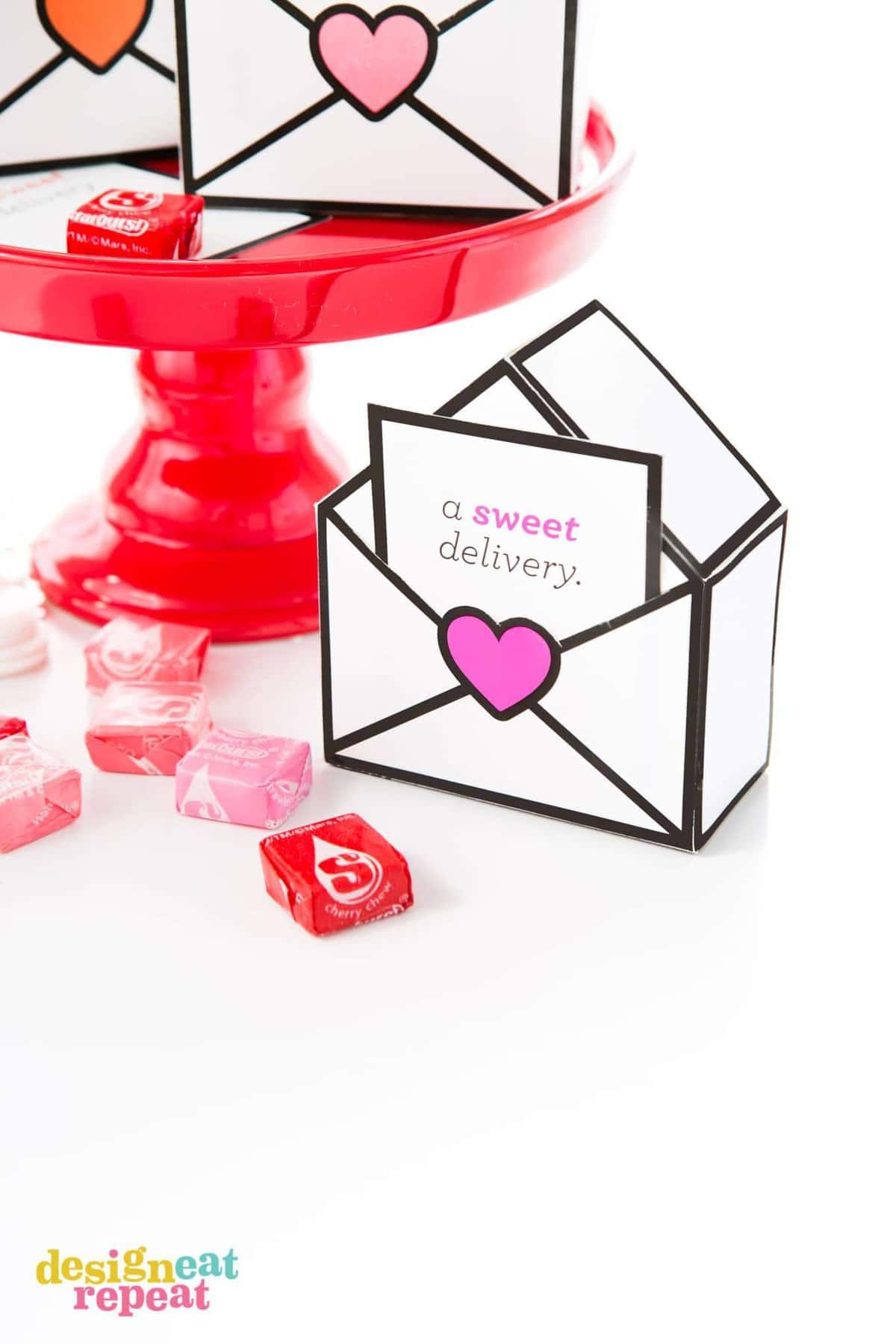 Free Printable Valentine Box Template