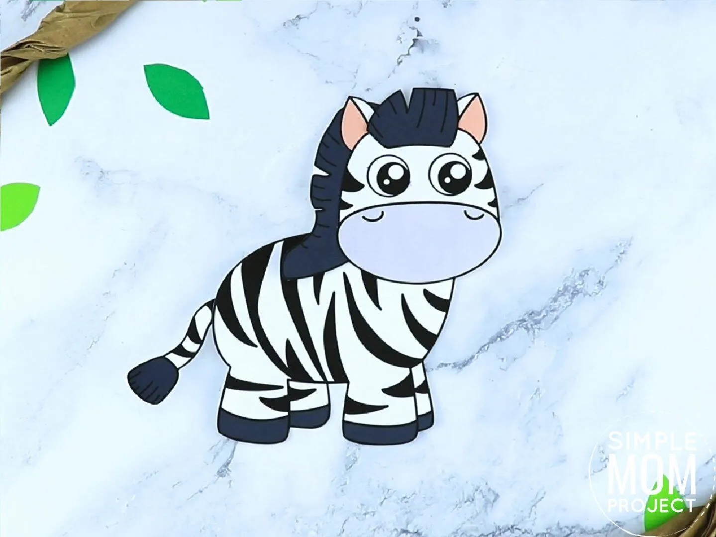 Zebra Template Free Printable