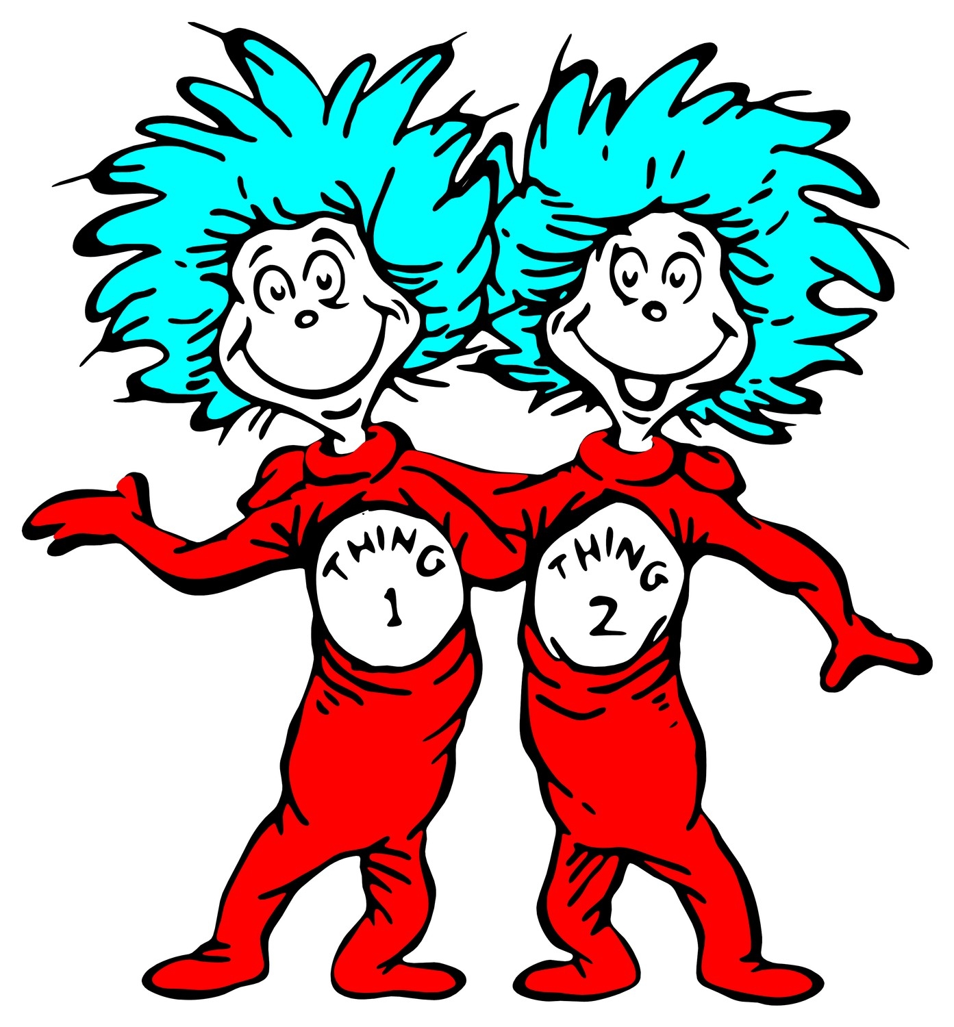 Thing 1 Template Printable Free Pdf