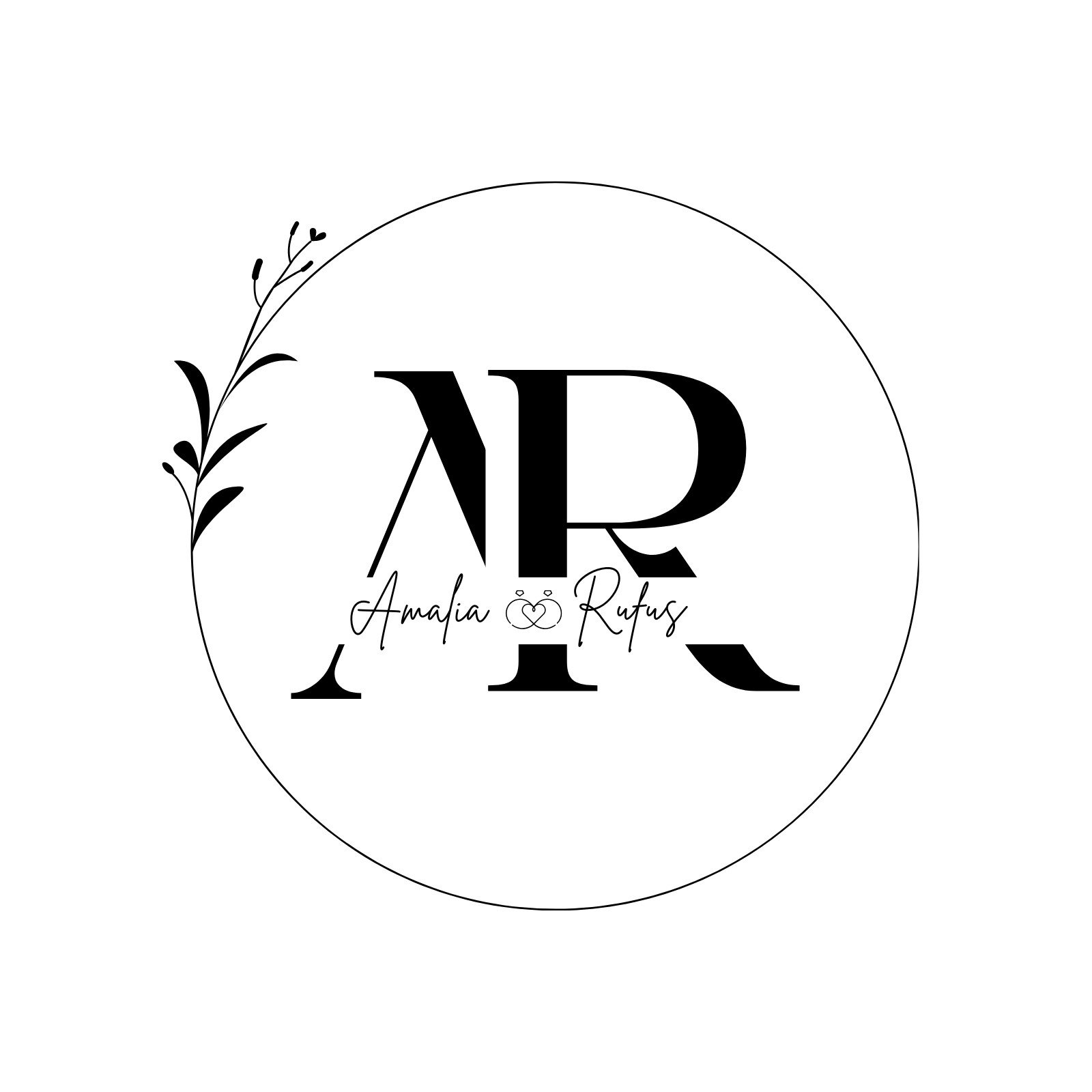 Free Wedding Logo Templates To Customize And Print Canva