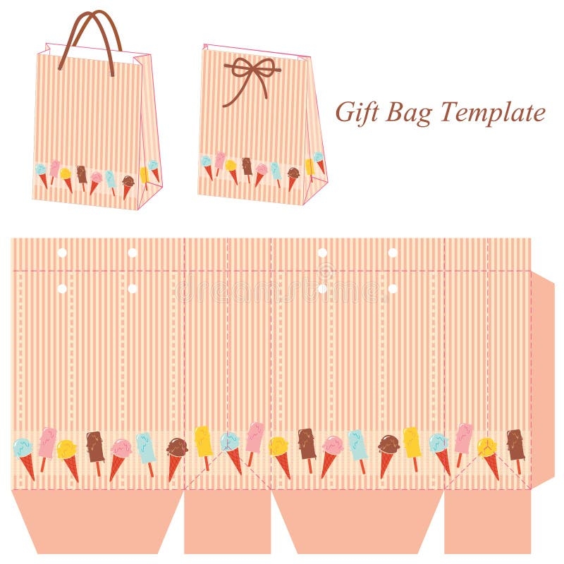 Free Printable Gift Bag Templates