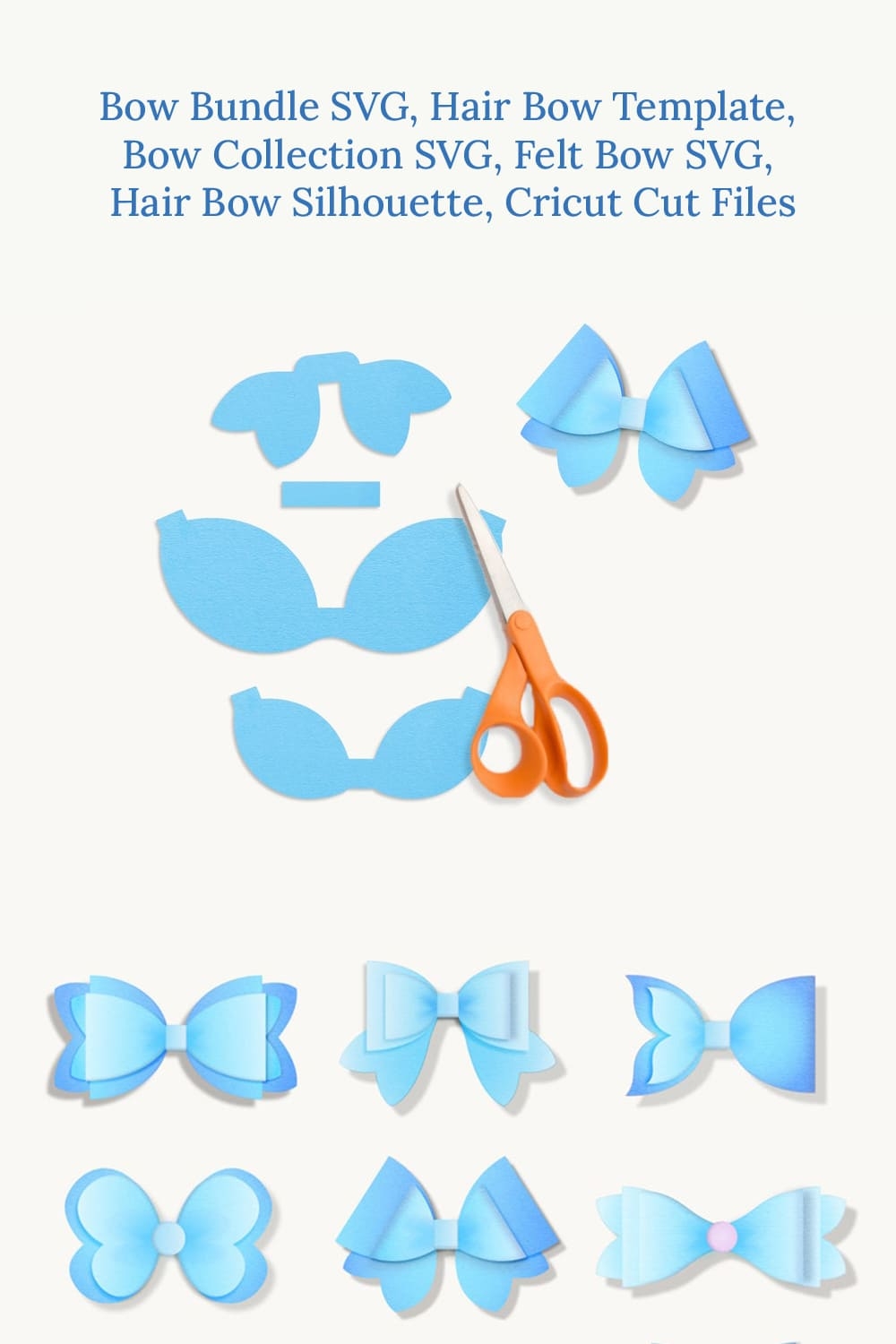 Free Hairbow Printable Hair Bow Template