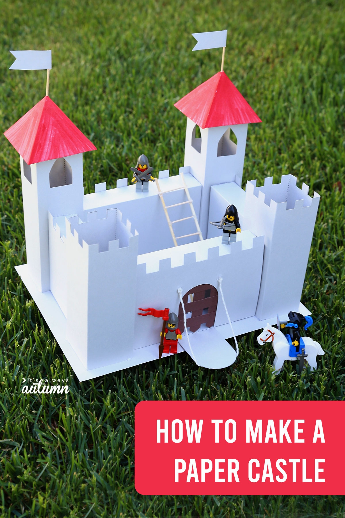 How To Make A Paper Or Cardboard Castle It s Always Autumn