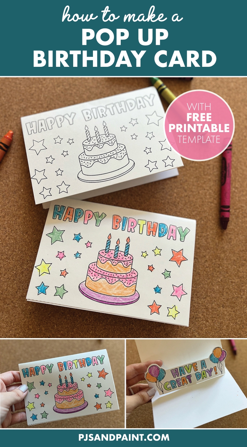 Pop Up Card Templates Free Printable