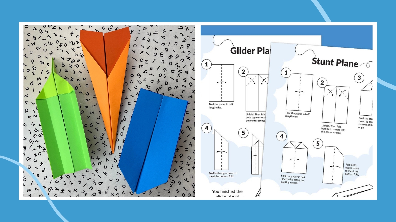 Free Paper Airplane Templates Printable
