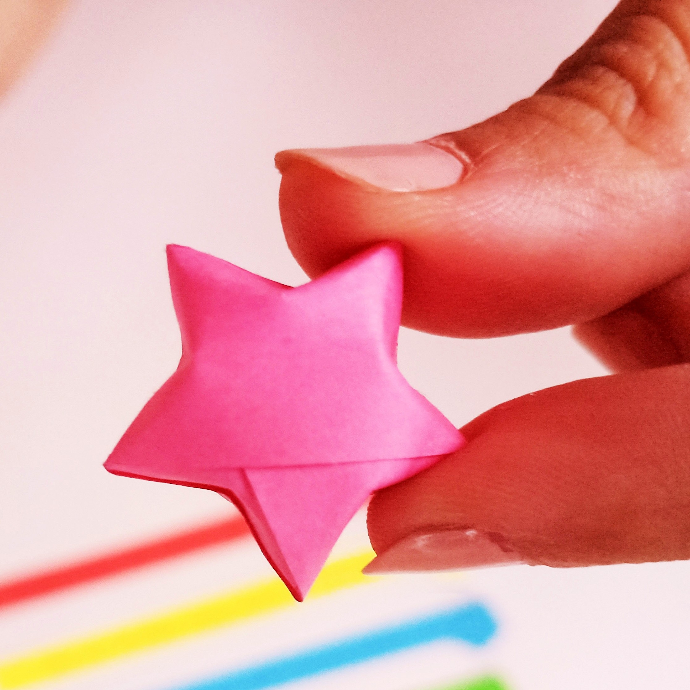 How To Make Stars With Paper Strips Lucky Origami Stars Gift 