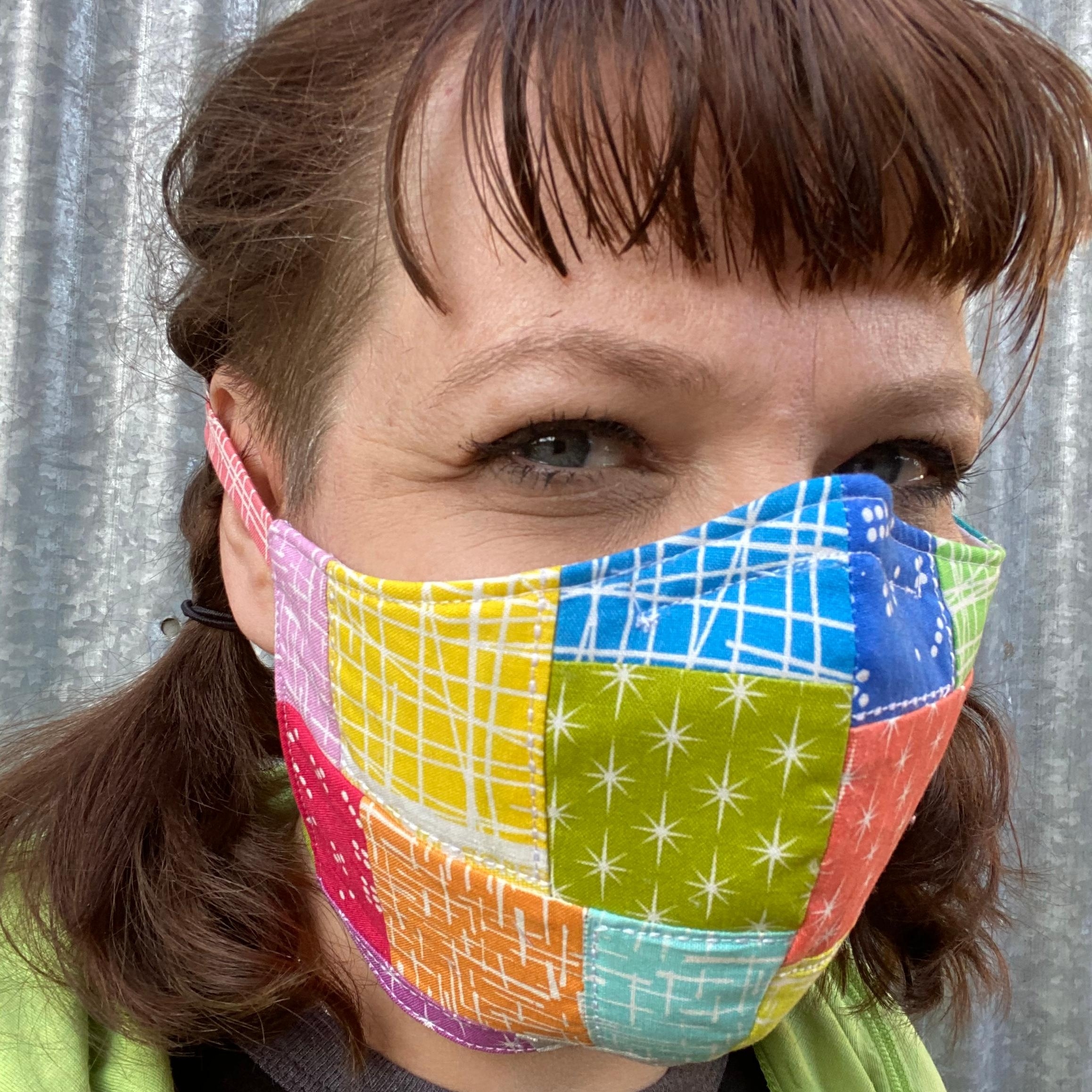 Blank Covid Mask Template Printable