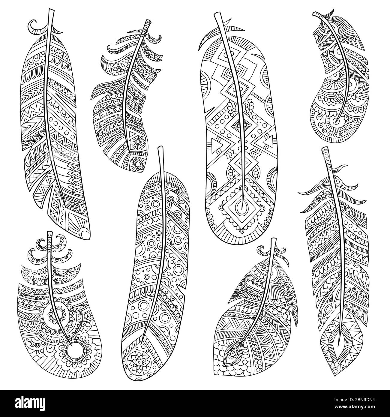Free Printable Indian Feather Template